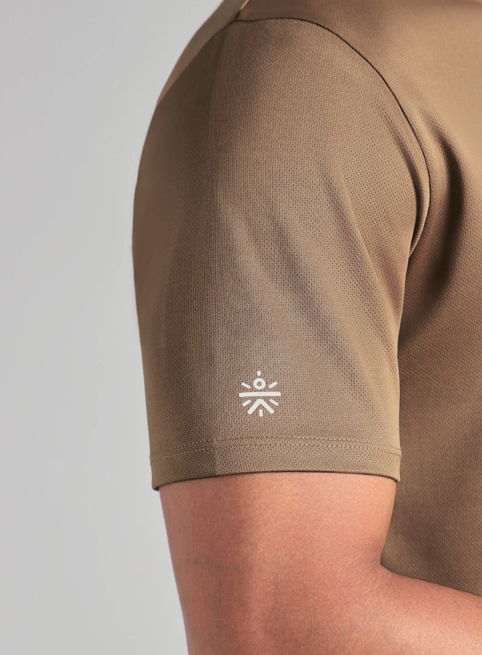 Men's Brown Training Graphic T-Shirt - Image 8