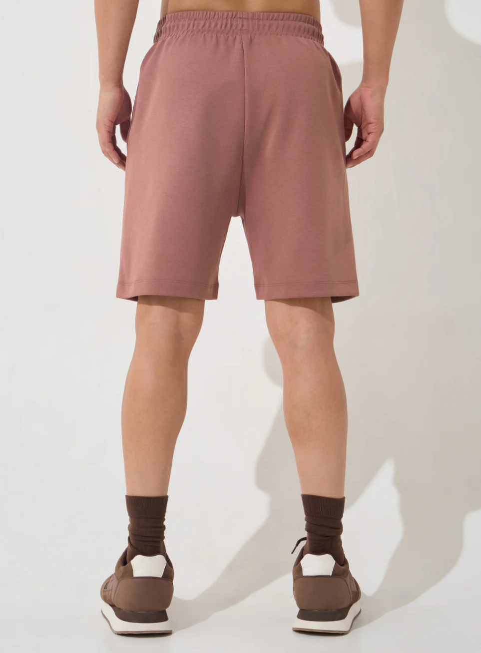 Men's Brown Ultra Luxe Classic Shorts - Image 6