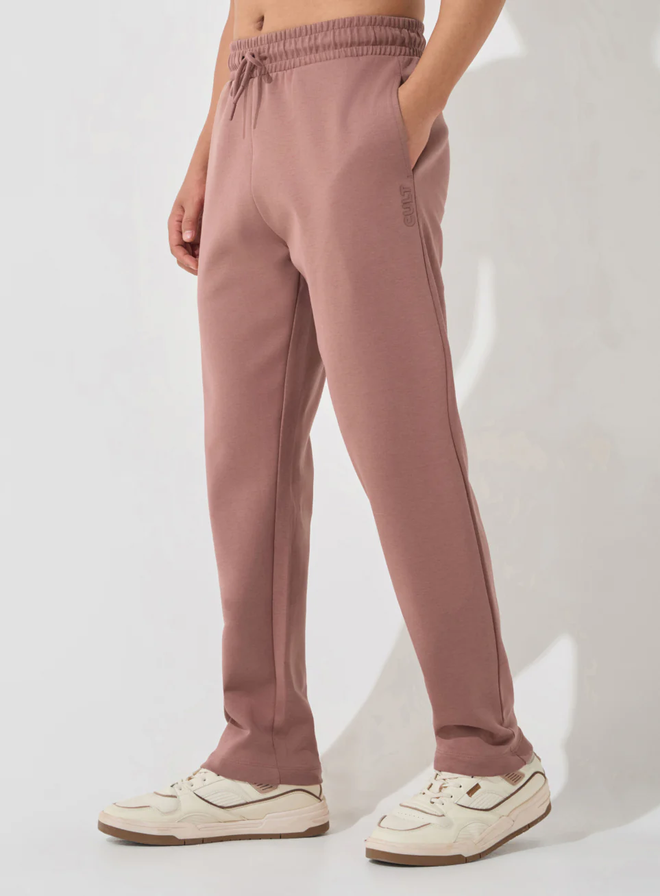Men's Brown Ultra Luxe Classic Trackpants - Image 5