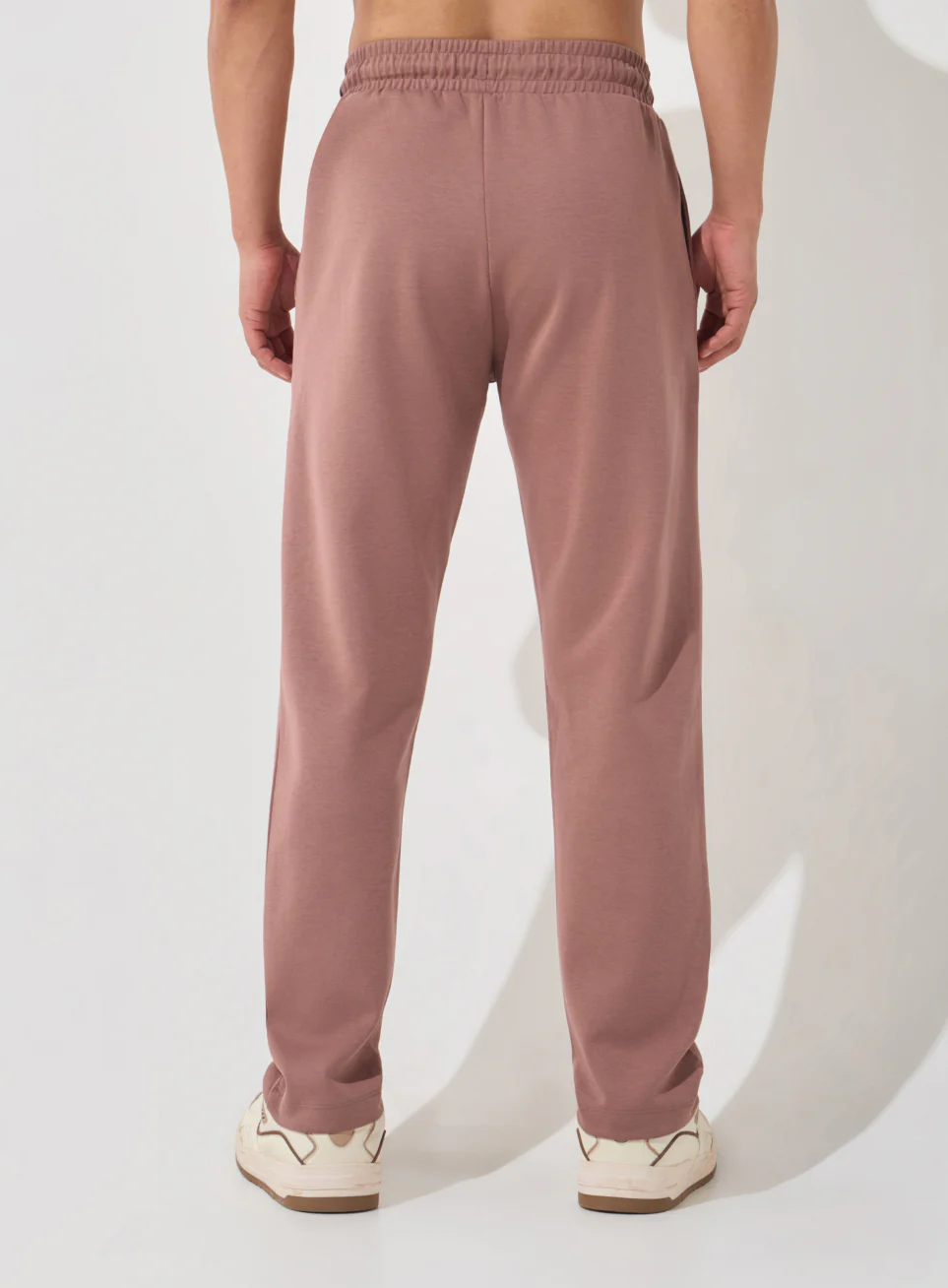 Men's Brown Ultra Luxe Classic Trackpants - Image 6