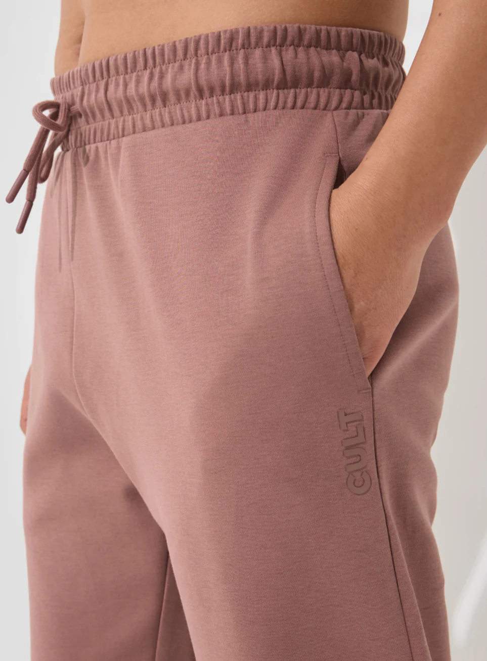 Men's Brown Ultra Luxe Classic Trackpants - Image 7