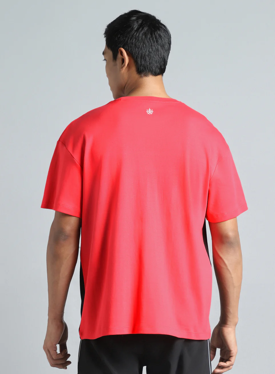 Men's Coral Dance off Colourblock T-shirt - Image 6