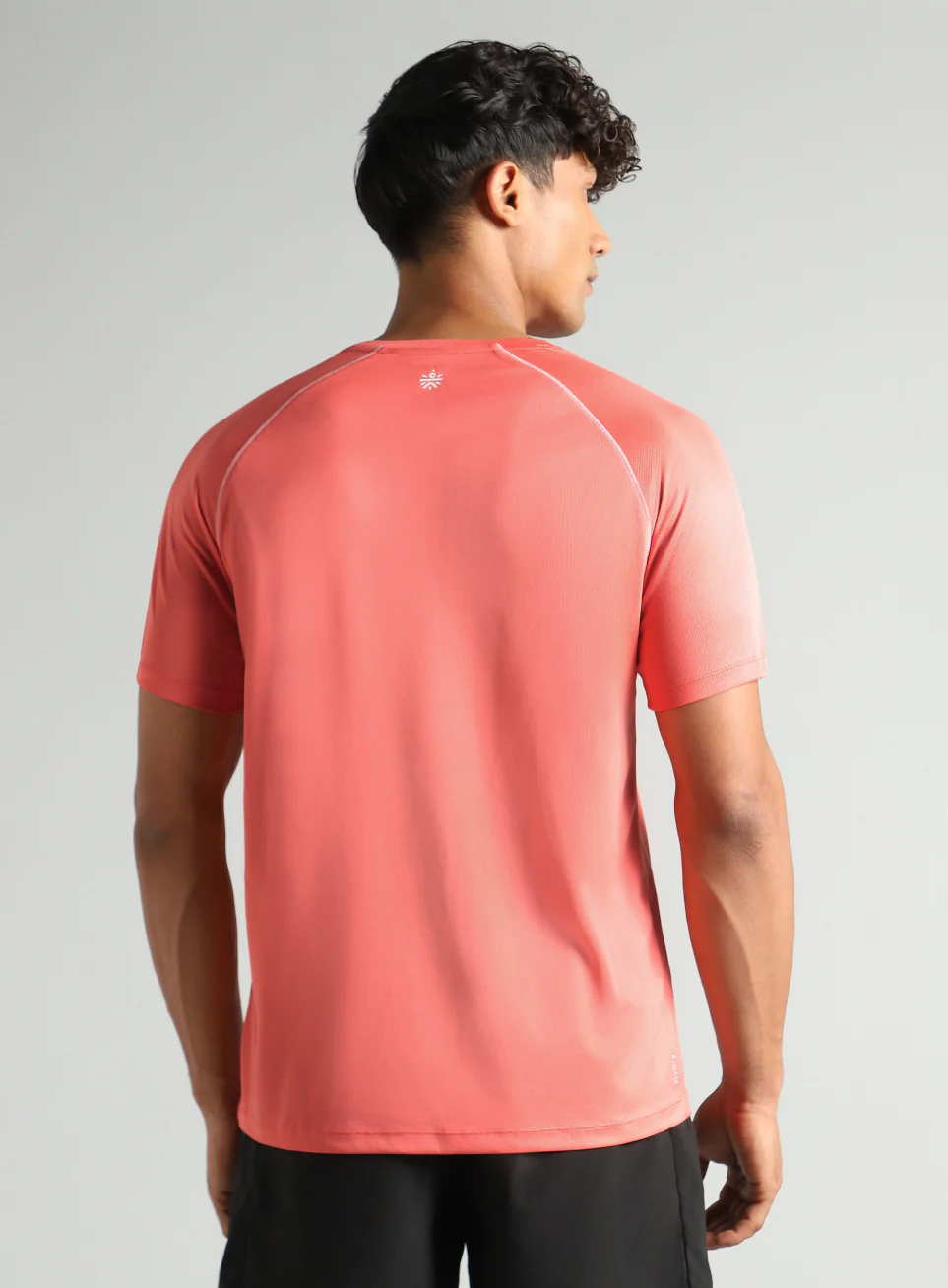 Men's Coral Everyday Workout Train T-shirt - Image 6