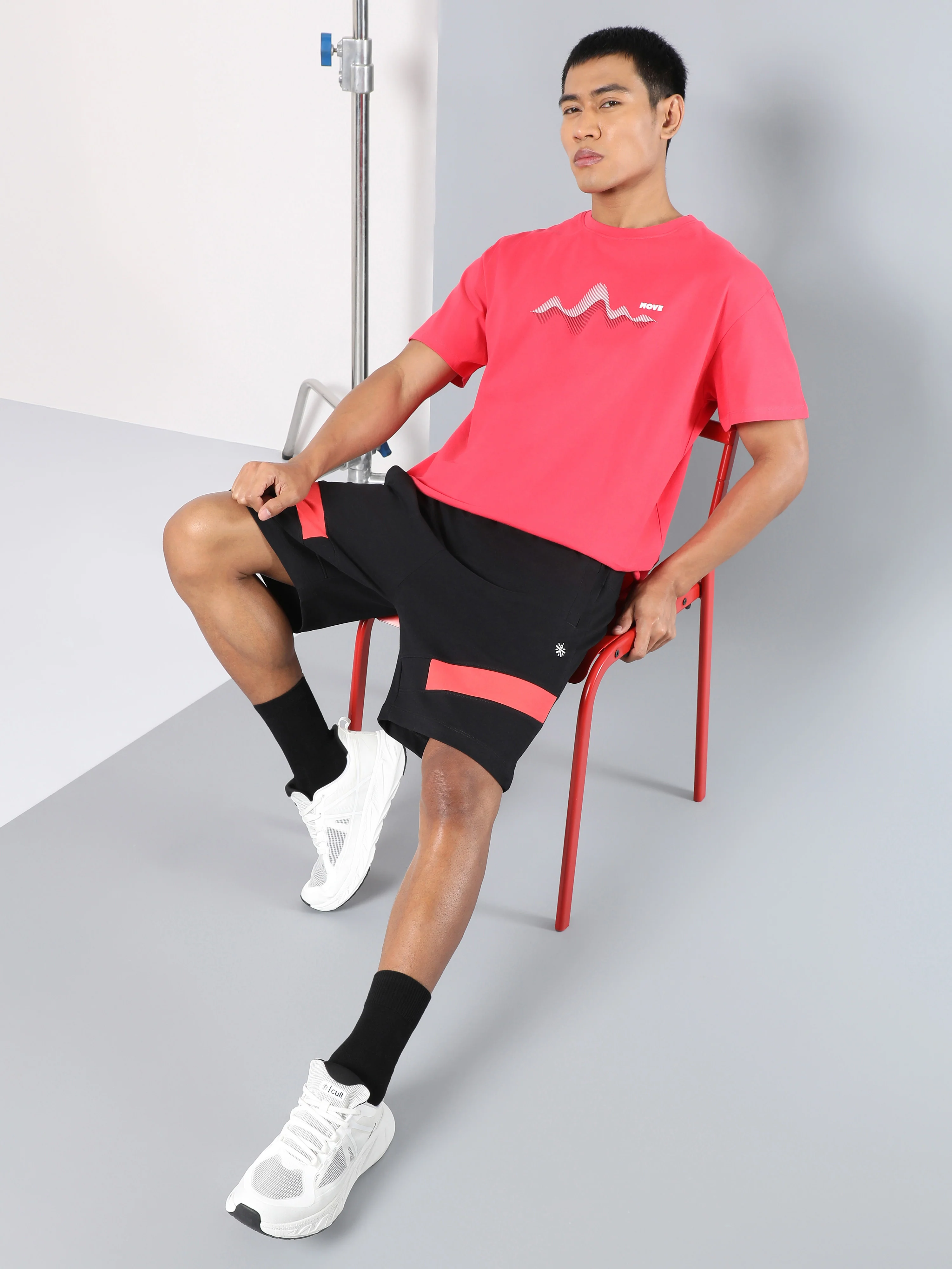 Men's Coral Move to the Beat Relaxed fit T-shirt - Image 3