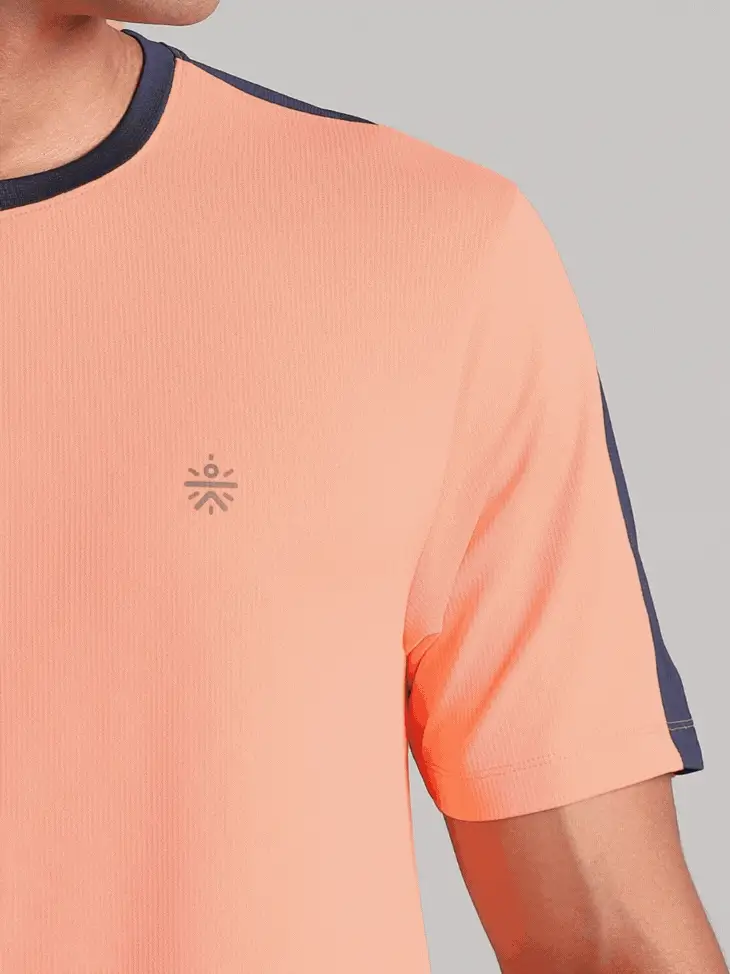 Men's Coral Run In Motion Graphic T-Shirt - Image 7