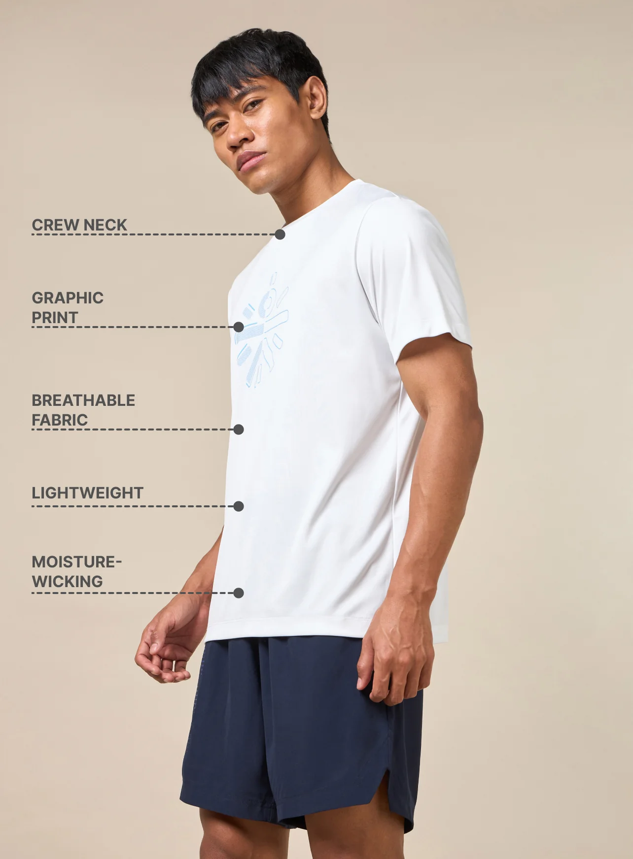 Men's Cult Brand White T-shirt - Image 5