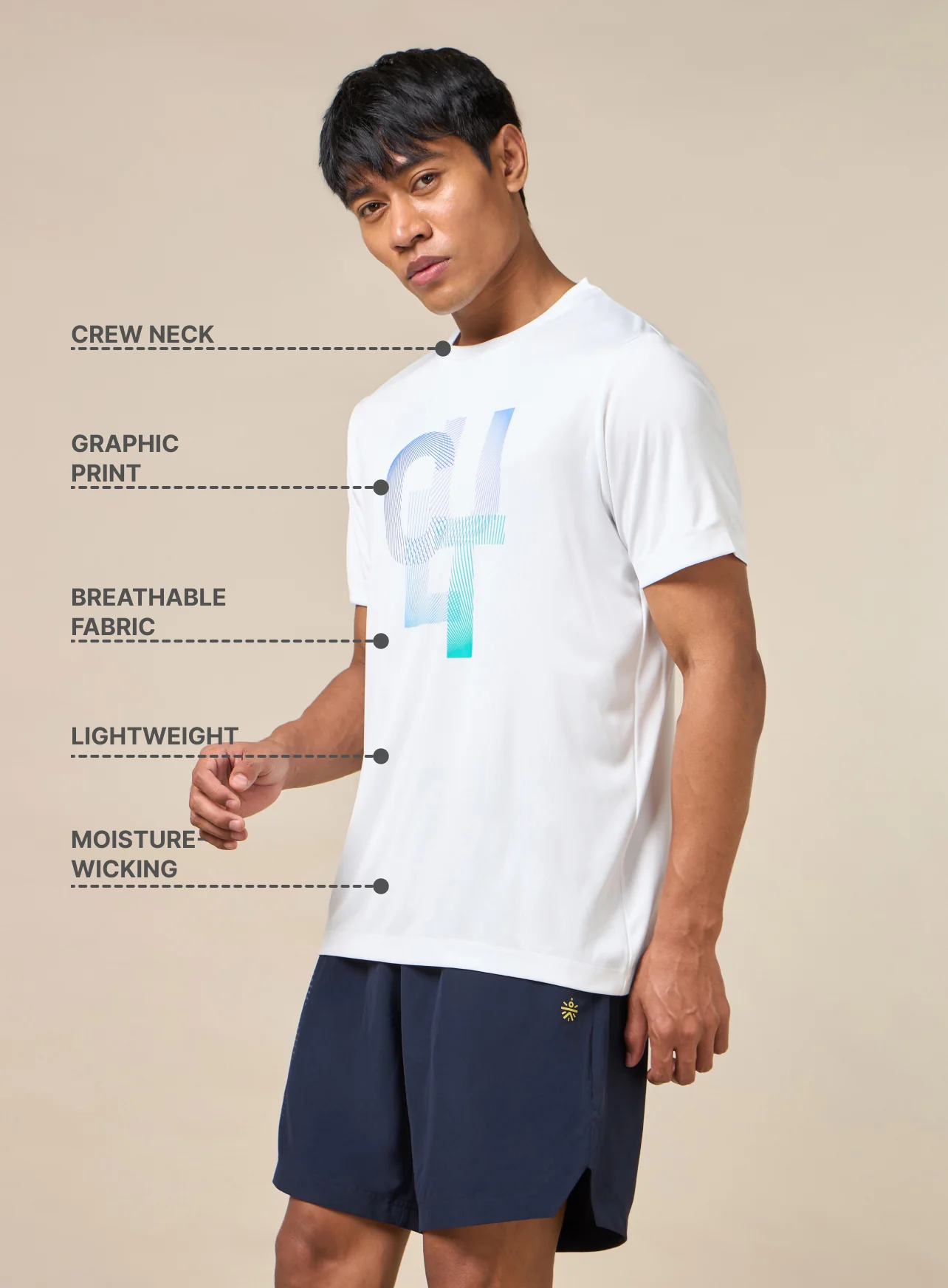 Men's Cult Brand White T-shirt - Image 5