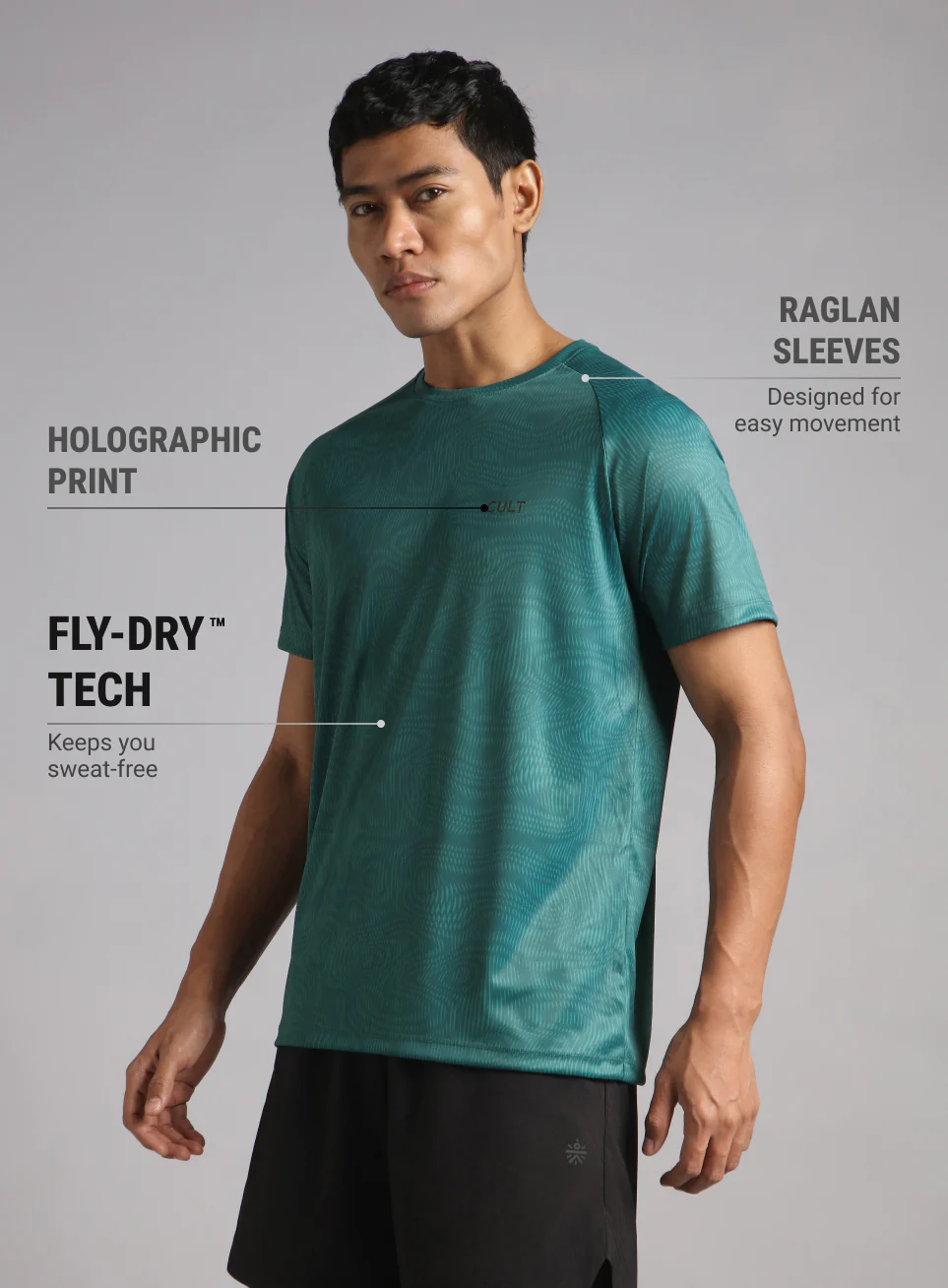 Men's Cult Energy AOP Training T-shirt - Image 5