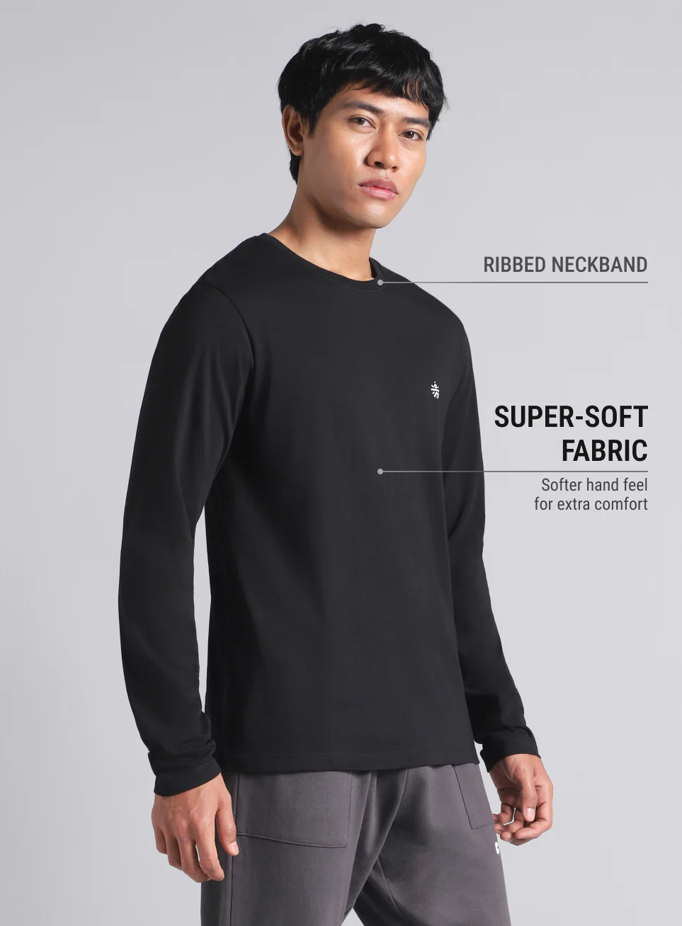 Men's Cult Essential Cotton Pack of 2 Full Sleeve T-shirts - Image 4