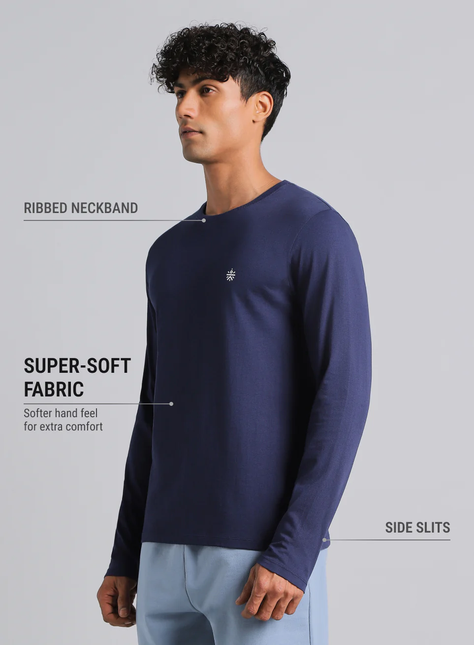 Men's Cult Essential Cotton Pack of 2 Full Sleeve T-shirts - Image 4