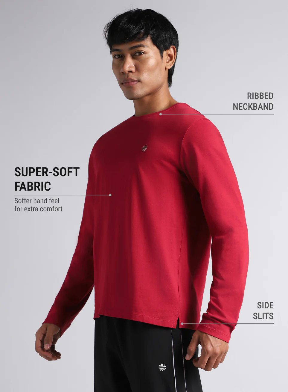 Men's Cult Essential Cotton Pack of 2 Full Sleeve T-shirts - Image 4