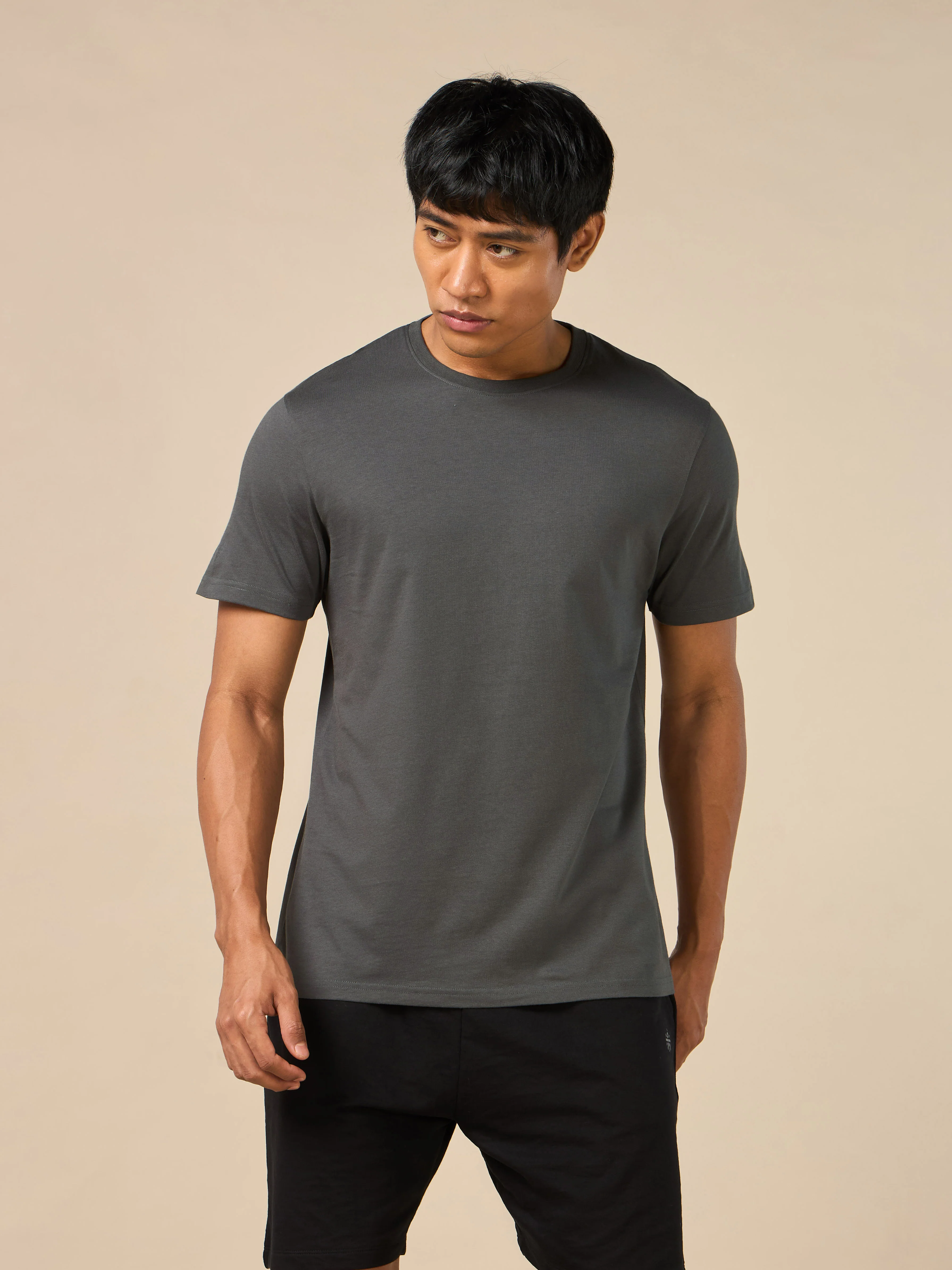 Men's Cult Essential Cotton Pack of 2 T-shirts - Grey & Red - Image 5