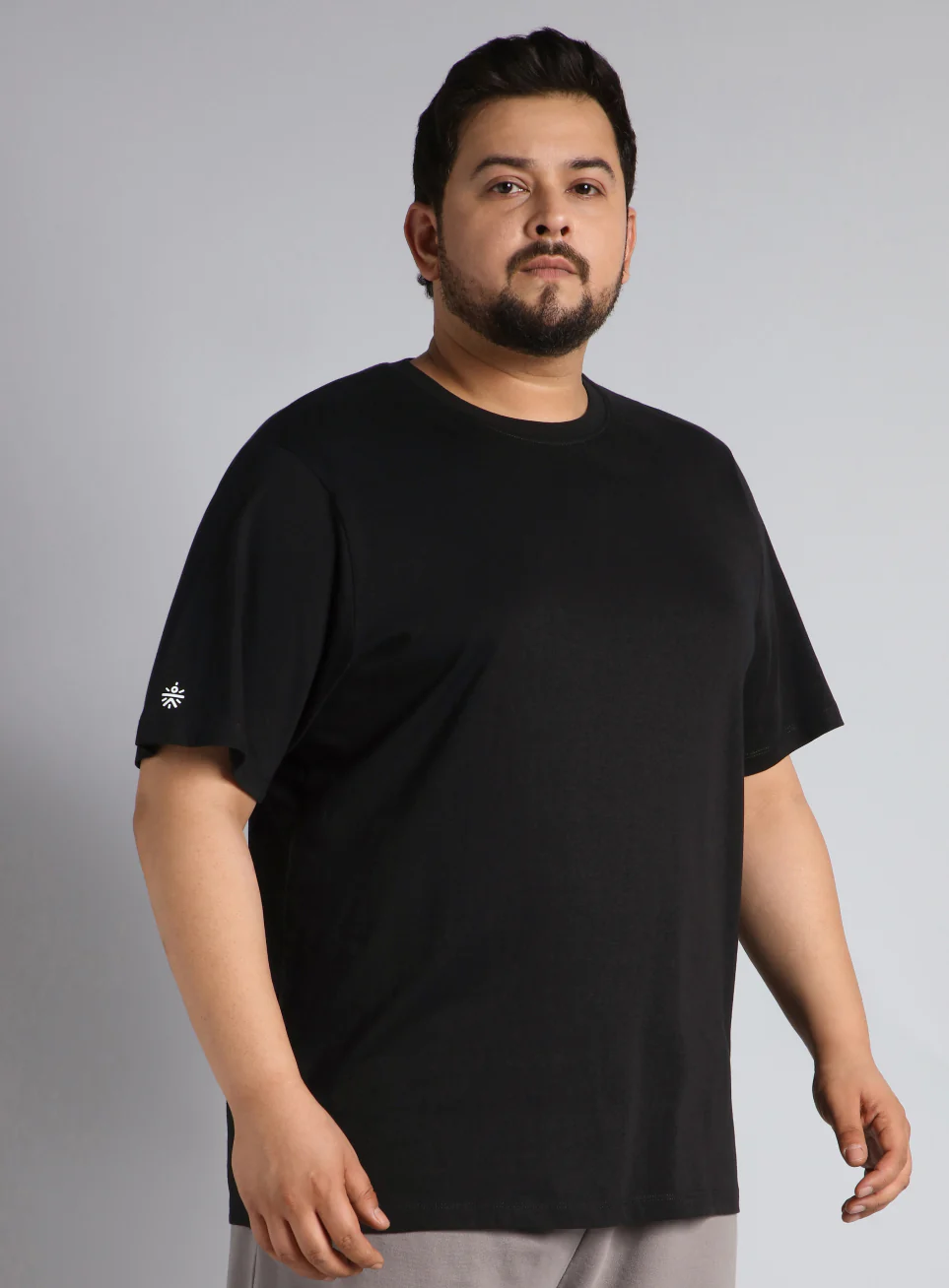 Men's Cult Essential Cotton Plus Size Pack of 2 Regular fit T-shirt - Image 5