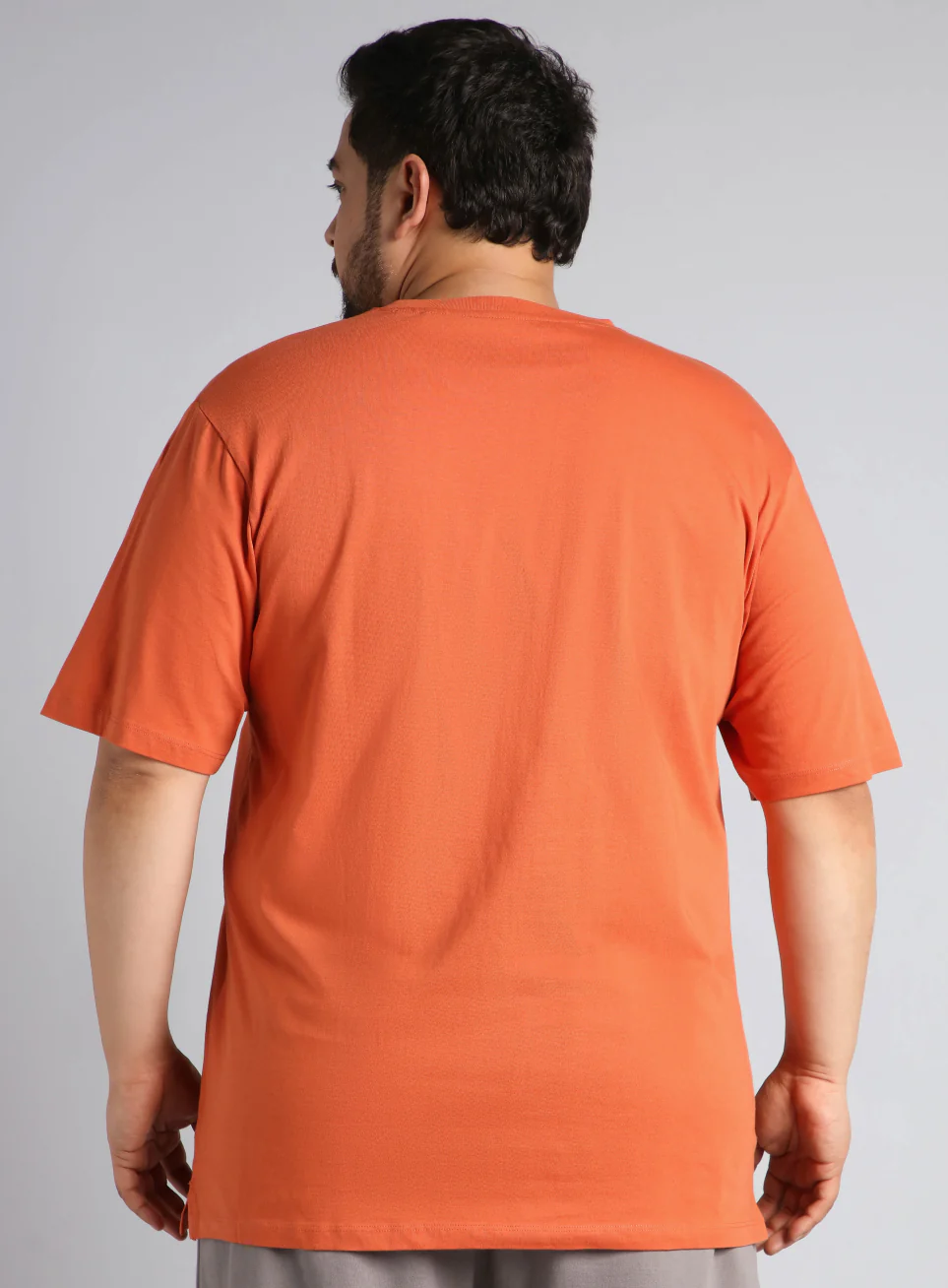 Men's Cult Essential Cotton Plus Size Pack of 2 Regular fit T-shirt - Image 6