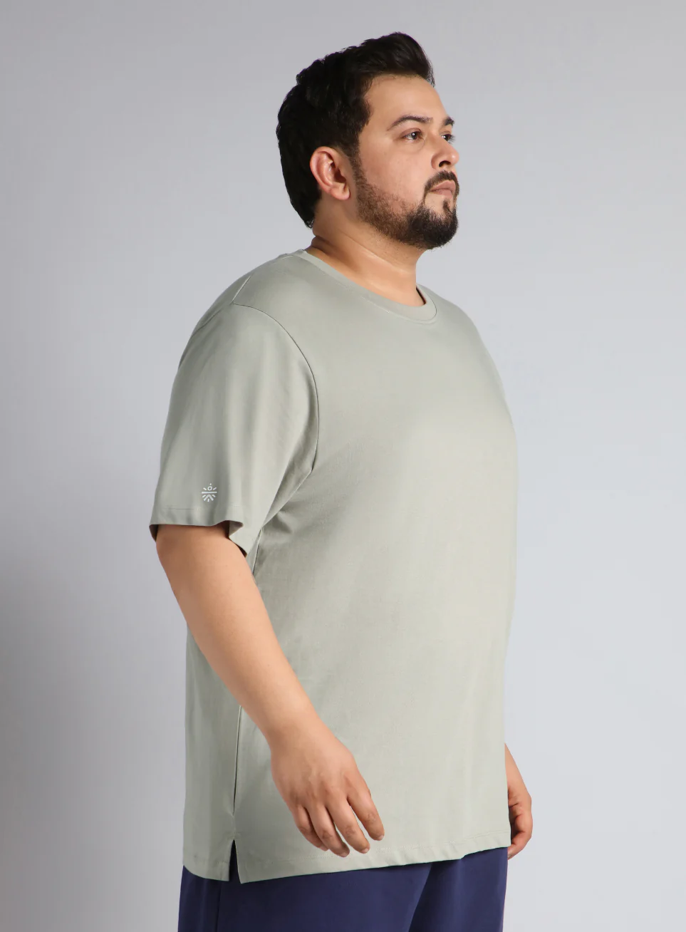 Men's Cult Essential Cotton Plus Size Pack of 2 Regular fit T-shirt - Image 5