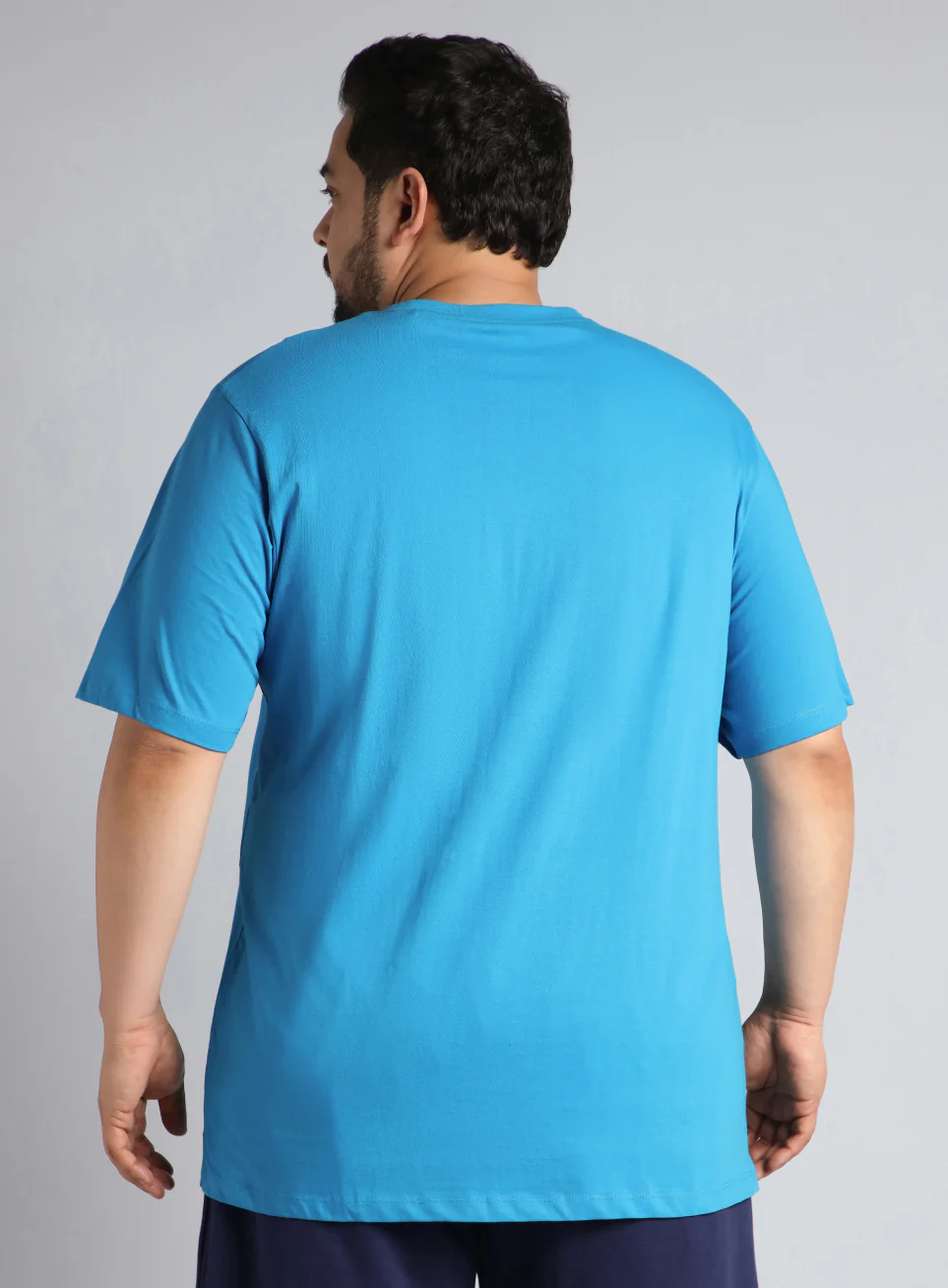 Men's Cult Essential Cotton Plus Size Pack of 2 Regular fit T-shirt - Image 6