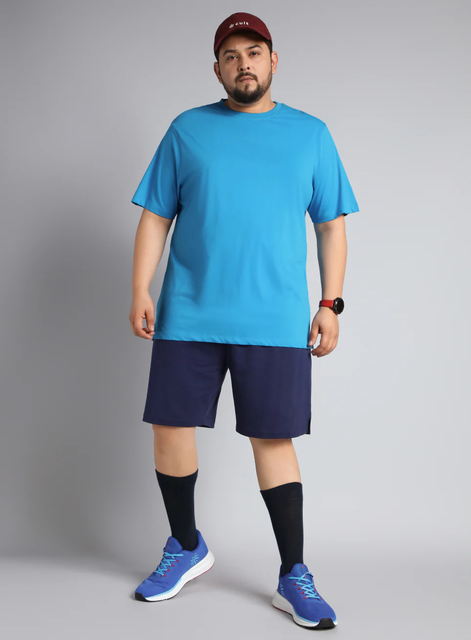 Men's Cult Essential Cotton Plus Size Pack of 2 Regular fit T-shirt - Image 8
