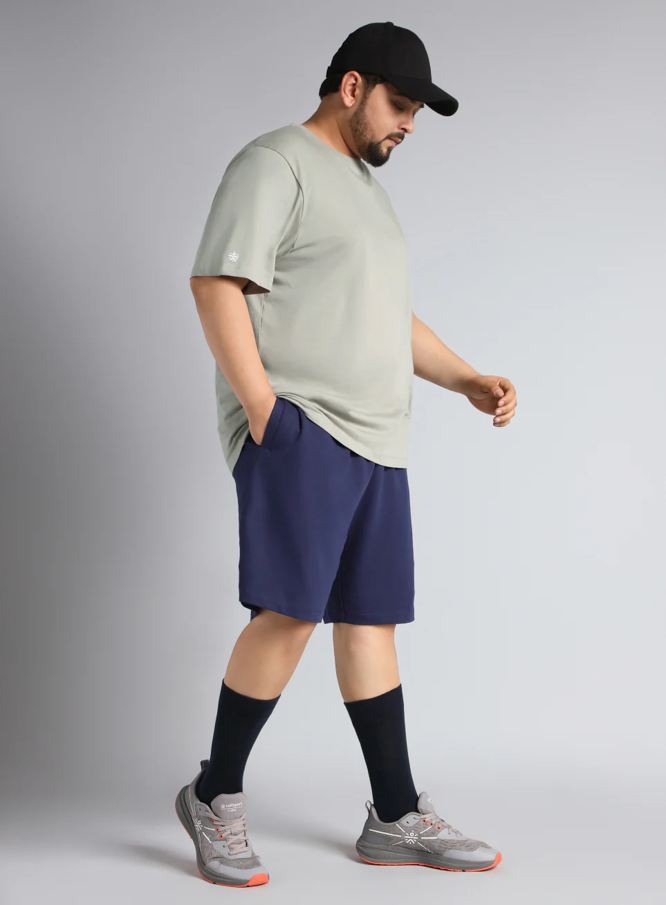 Men's Cult Essential Cotton Plus Size Pack of 2 Regular fit T-shirt - Image 9