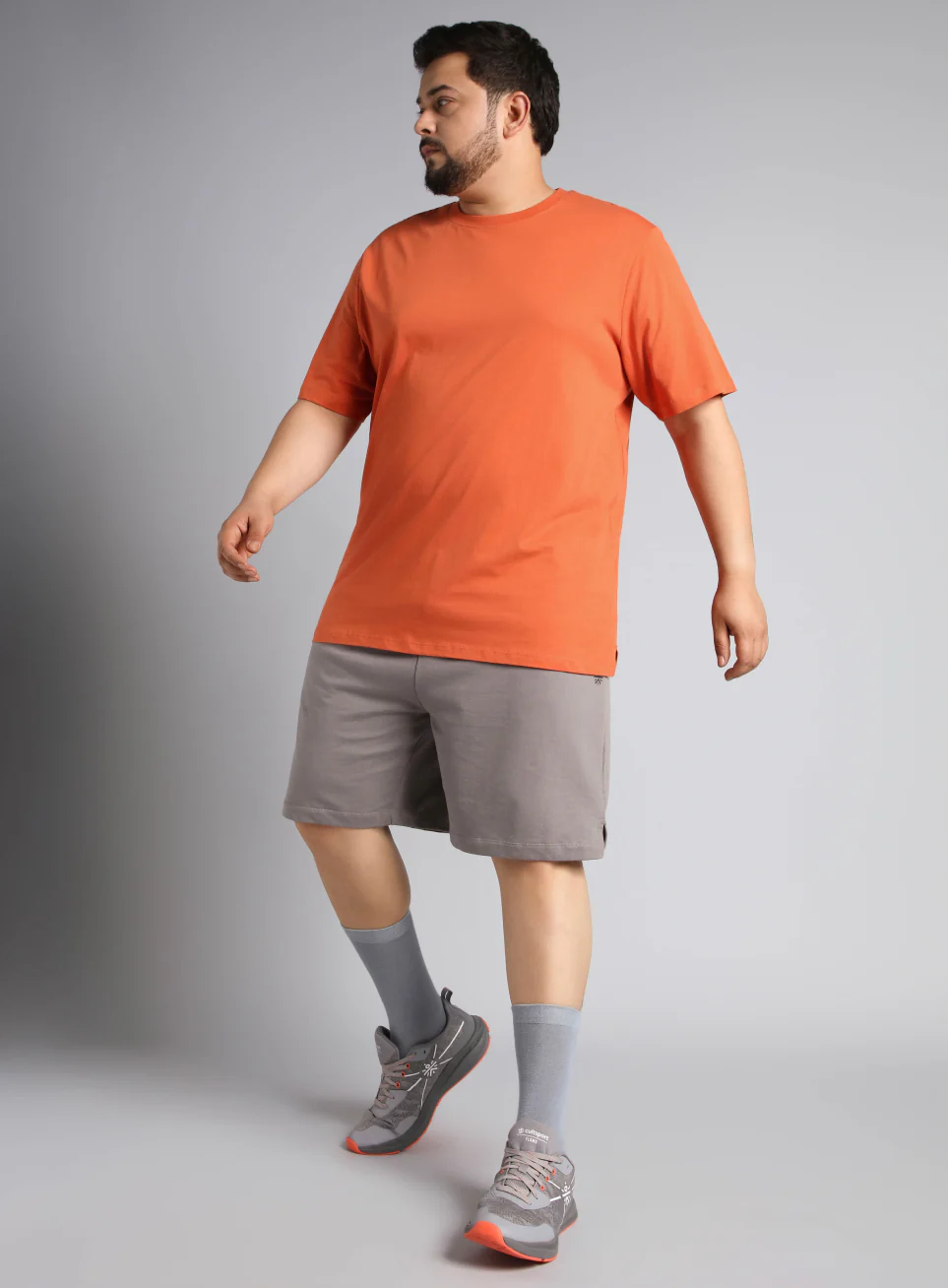 Men's Cult Essential Cotton Plus Size Pack of 2 Regular fit T-shirt - Image 8