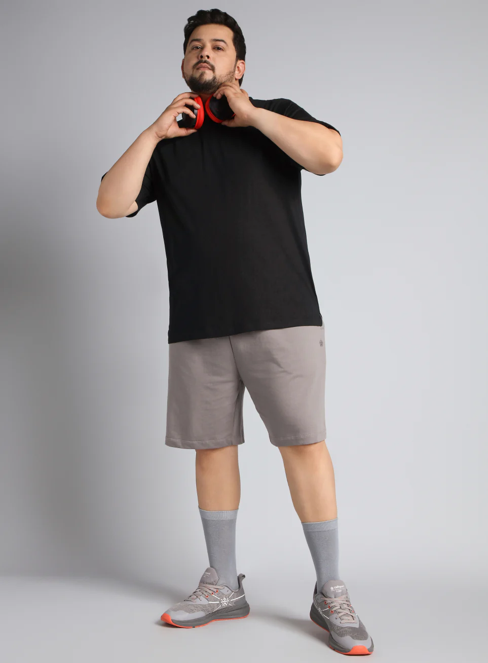 Men's Cult Essential Cotton Plus Size Pack of 2 Regular fit T-shirt - Image 9