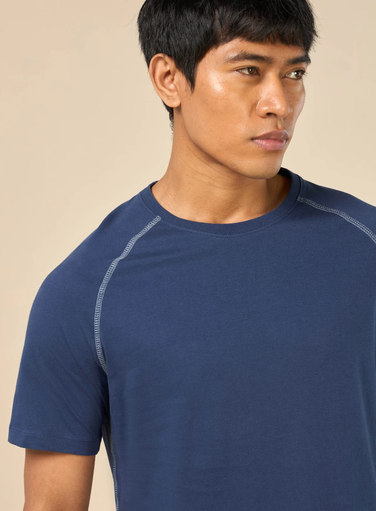 Men's Cult Essential Grey Training T-shirt - Image 7