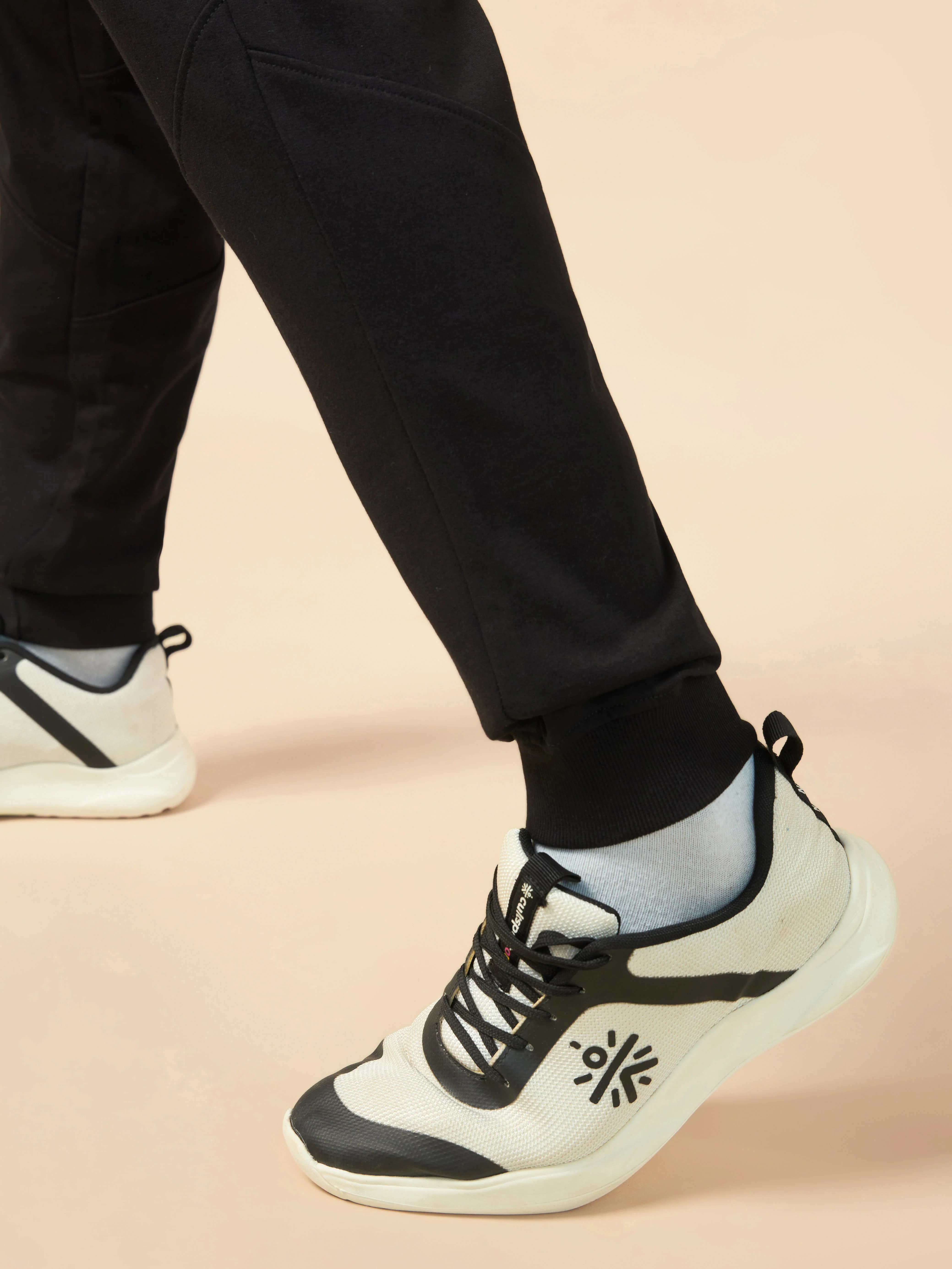 Men's Cult Flex Black Joggers - Image 8