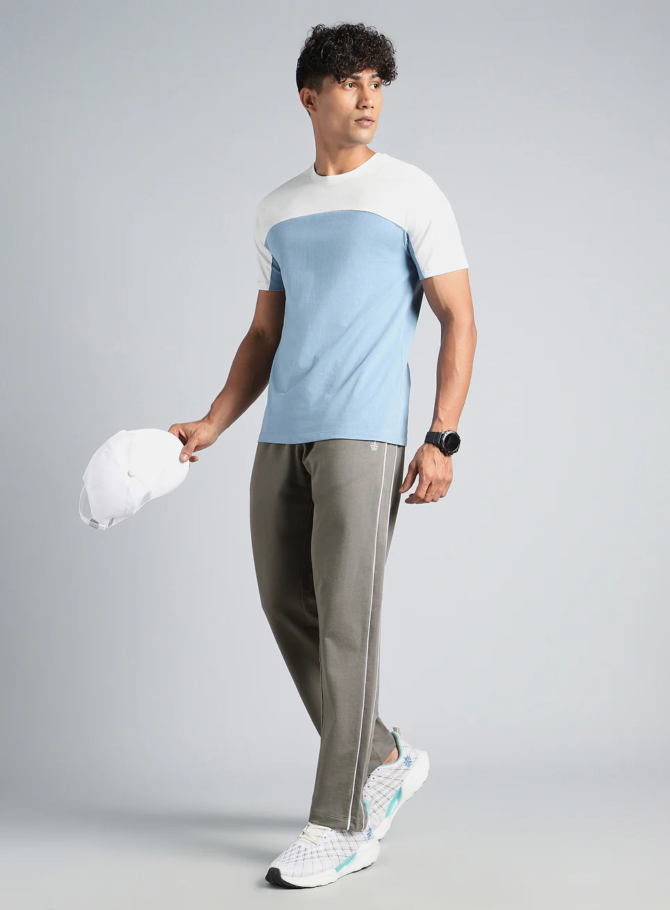 Men's D.Grey Level Up Sports Trackpants - Image 2