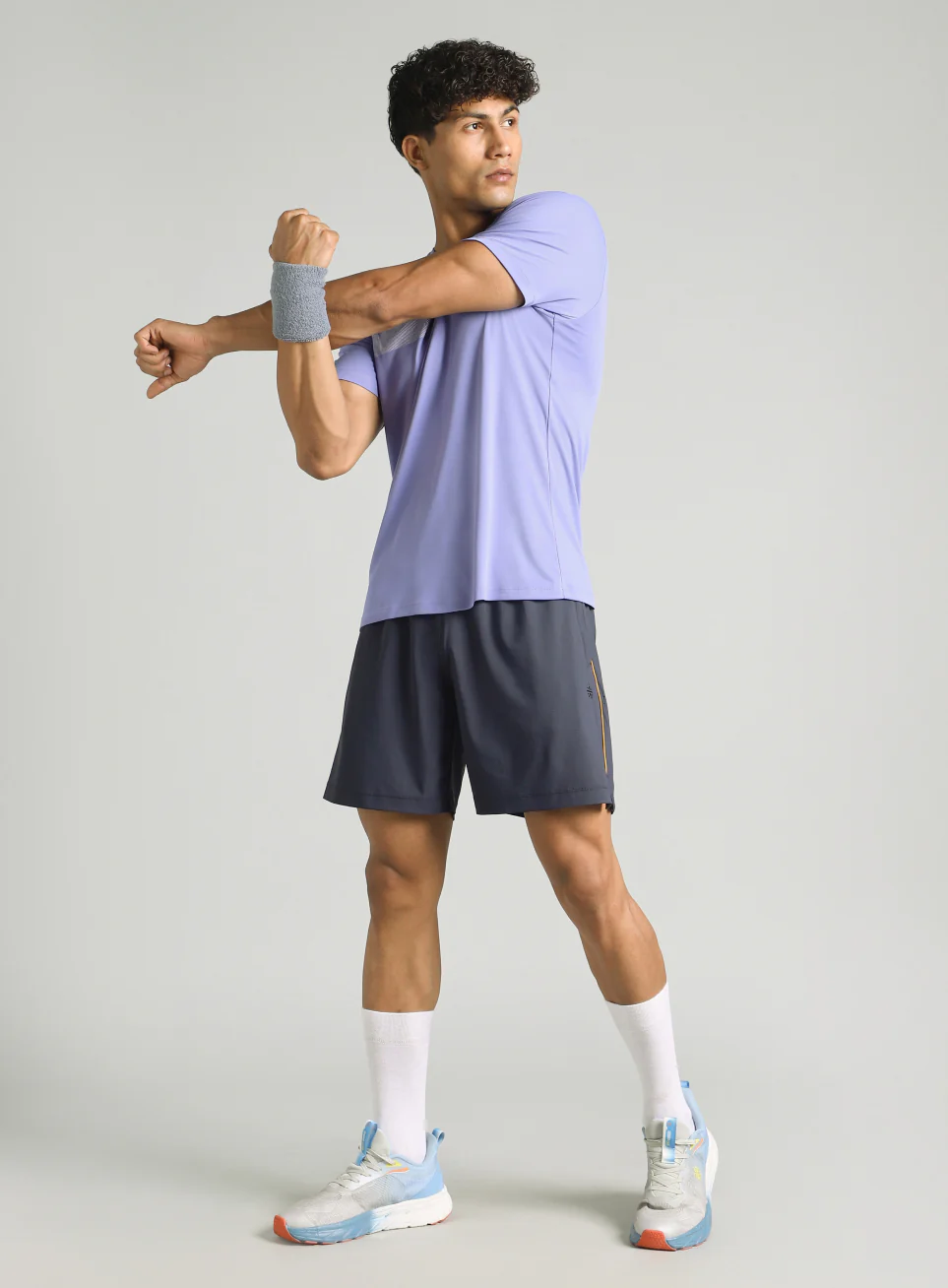 Men's Dark Grey Air Flex Training Shorts - Image 3