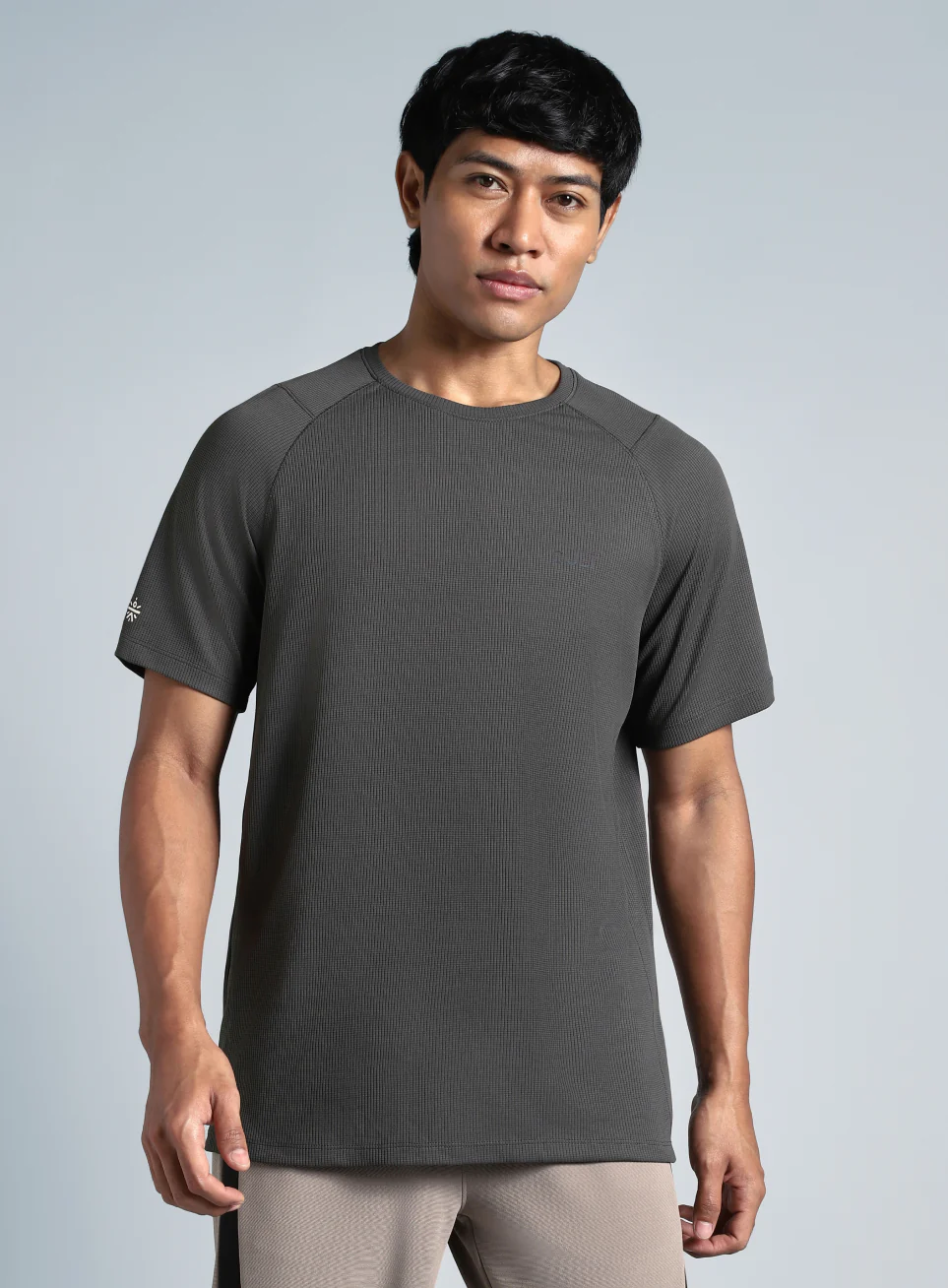 Men's Dark Grey All Format Training T-shirt - Image 4