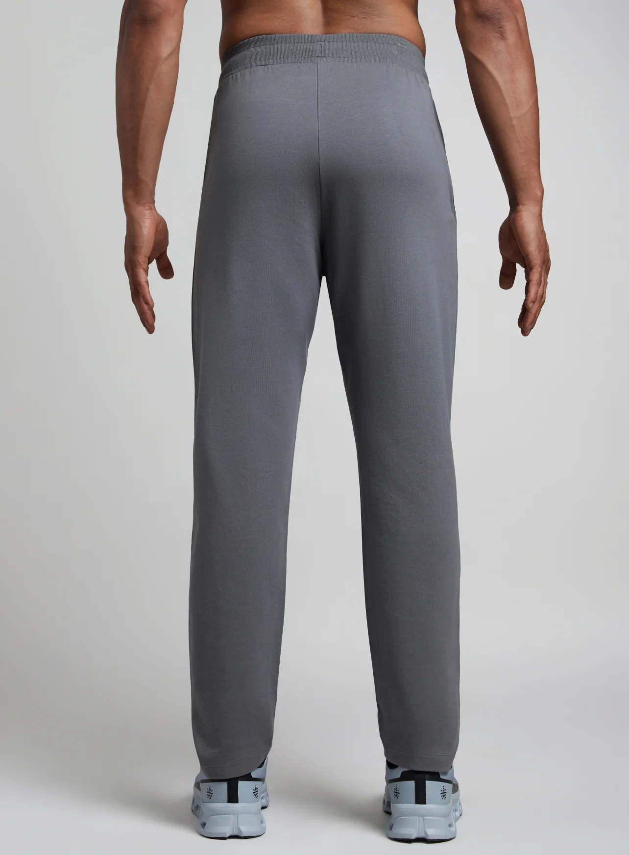 Men's Dark Grey All in Sports Trackpants - Image 6