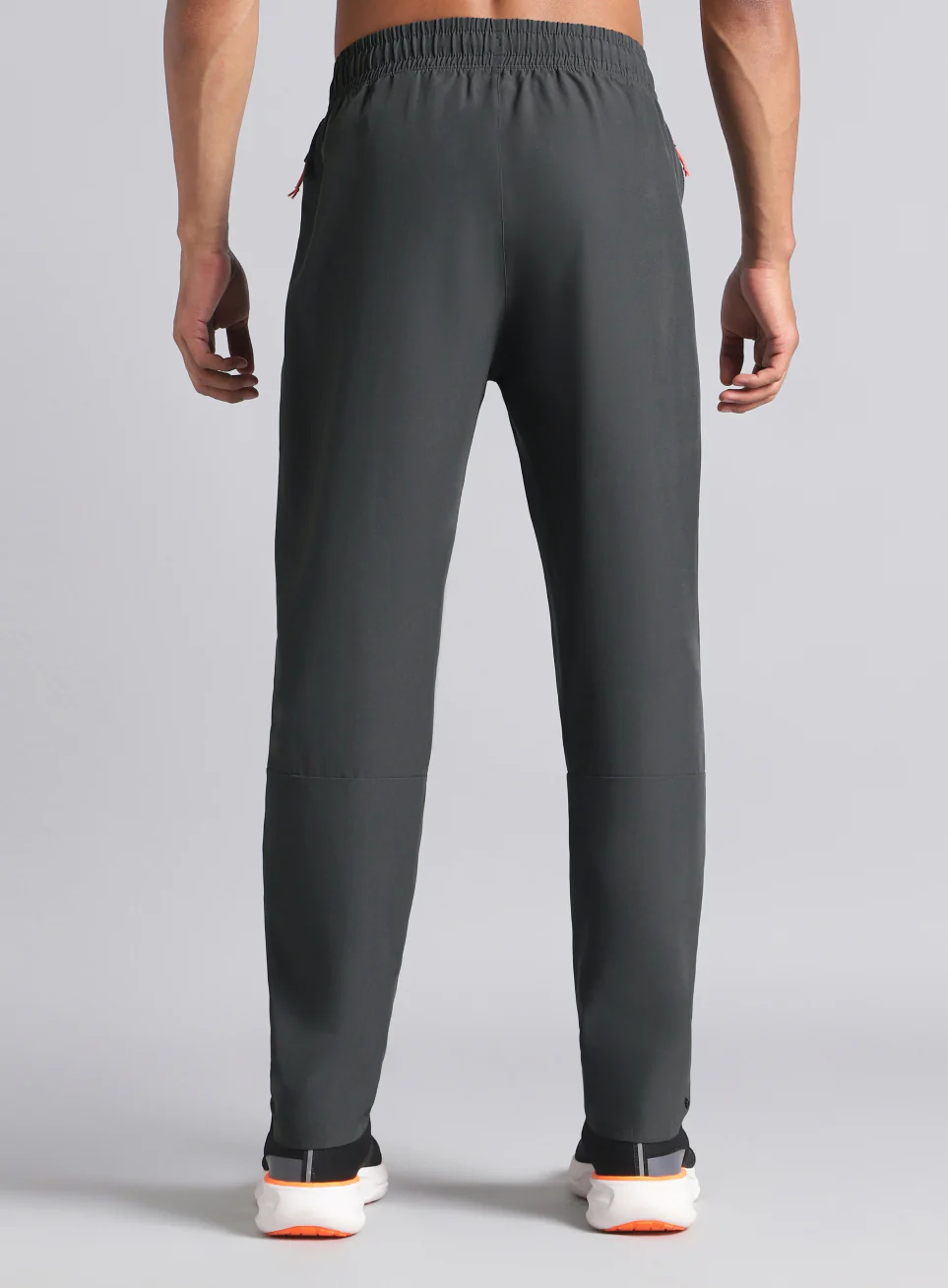 Men's Dark Grey City Commuter Trackpants - Image 6