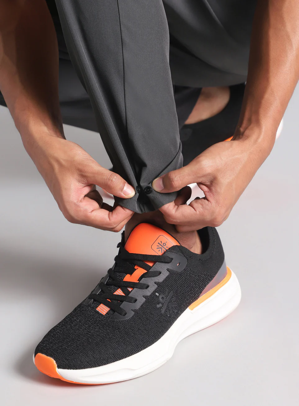 Men's Dark Grey City Commuter Trackpants - Image 9