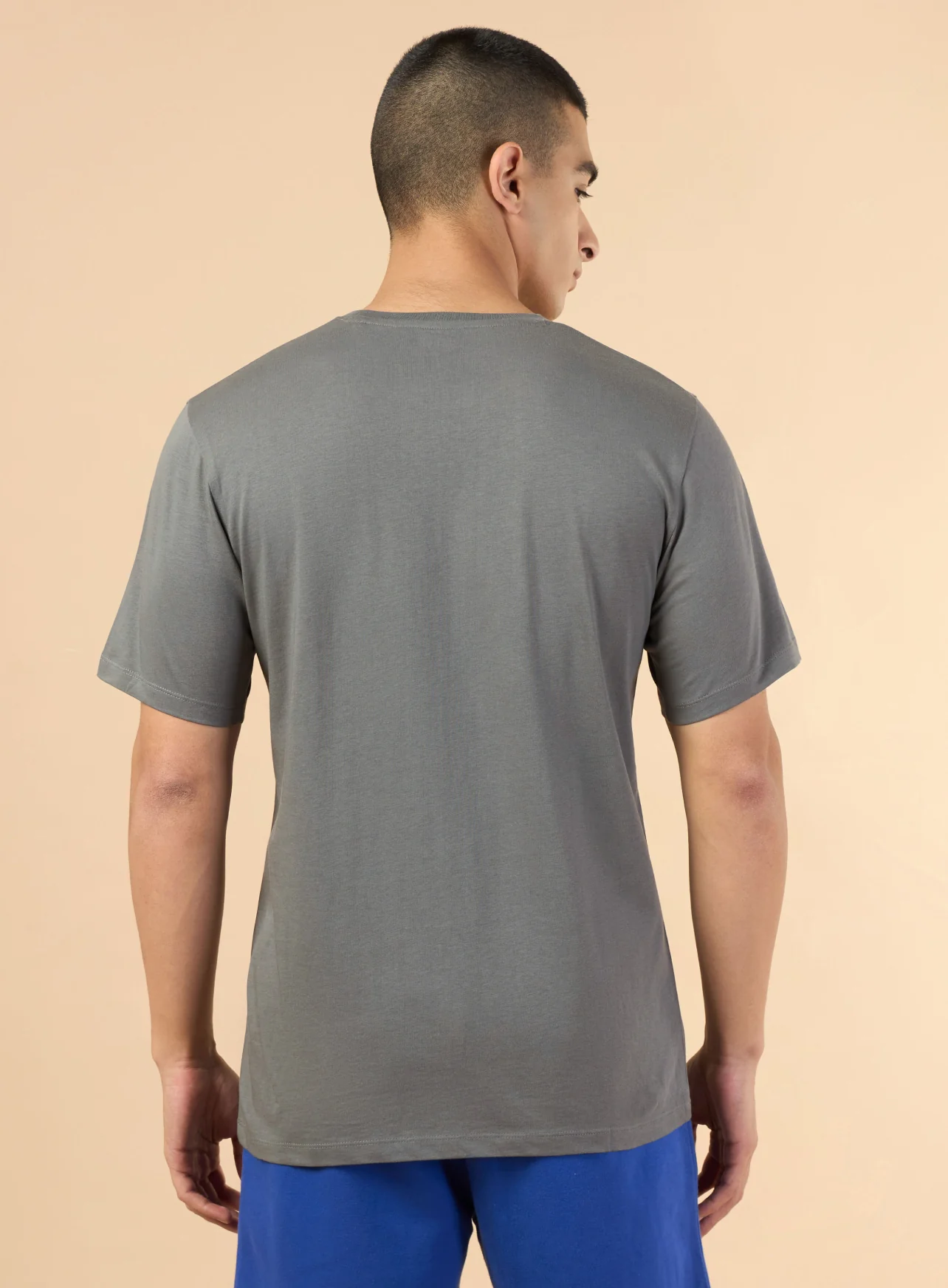 Men's Dark Grey Community Graphic T-shirt - Image 7