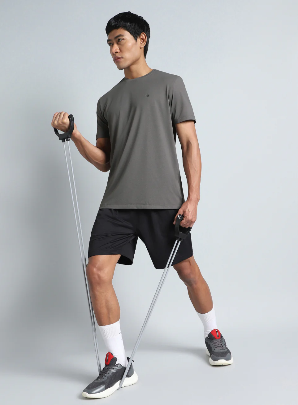 Men's Dark Grey Cult Energy Training T-shirt - Image 2