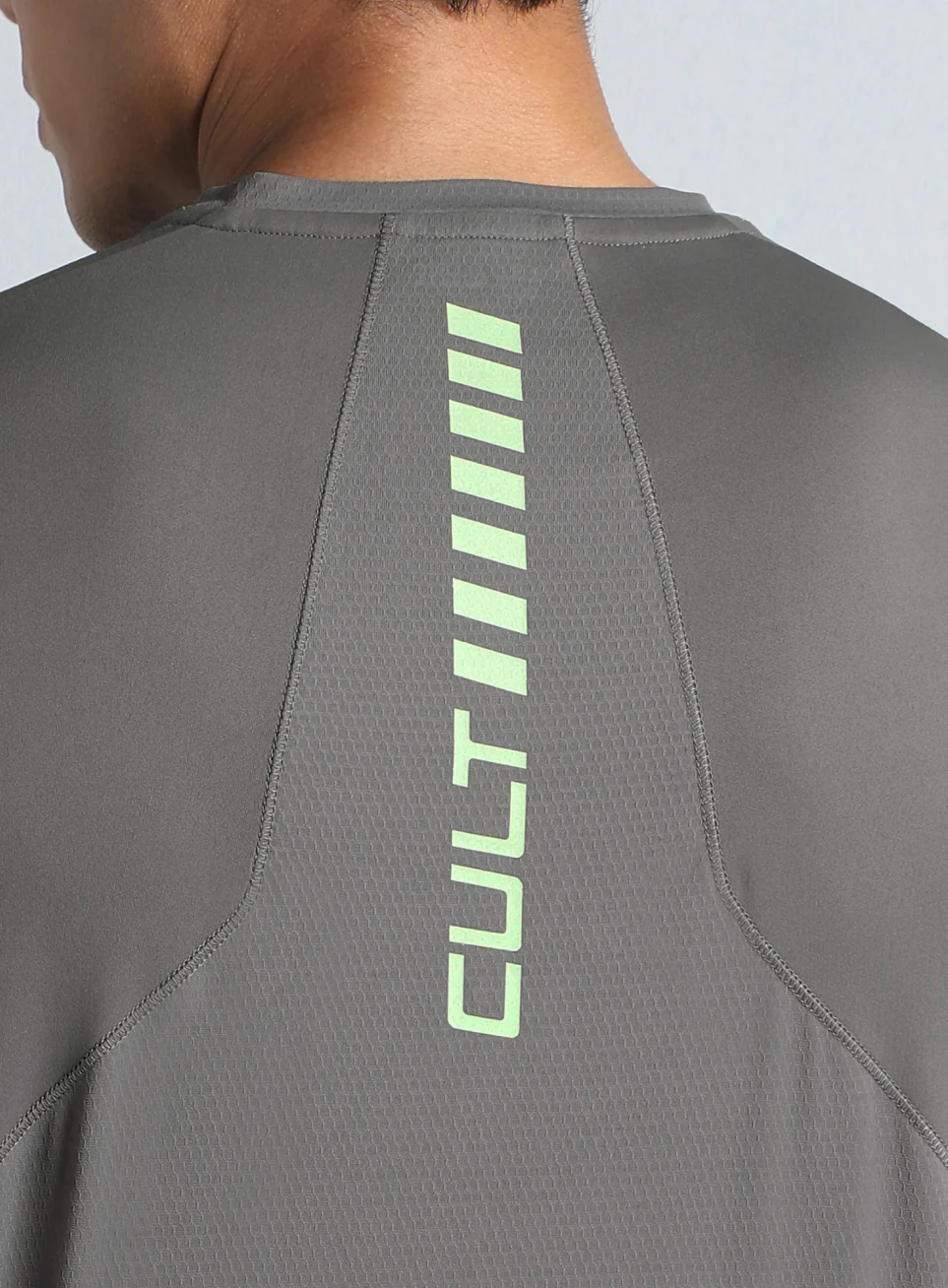 Men's Dark Grey Cult Energy Training T-shirt - Image 7
