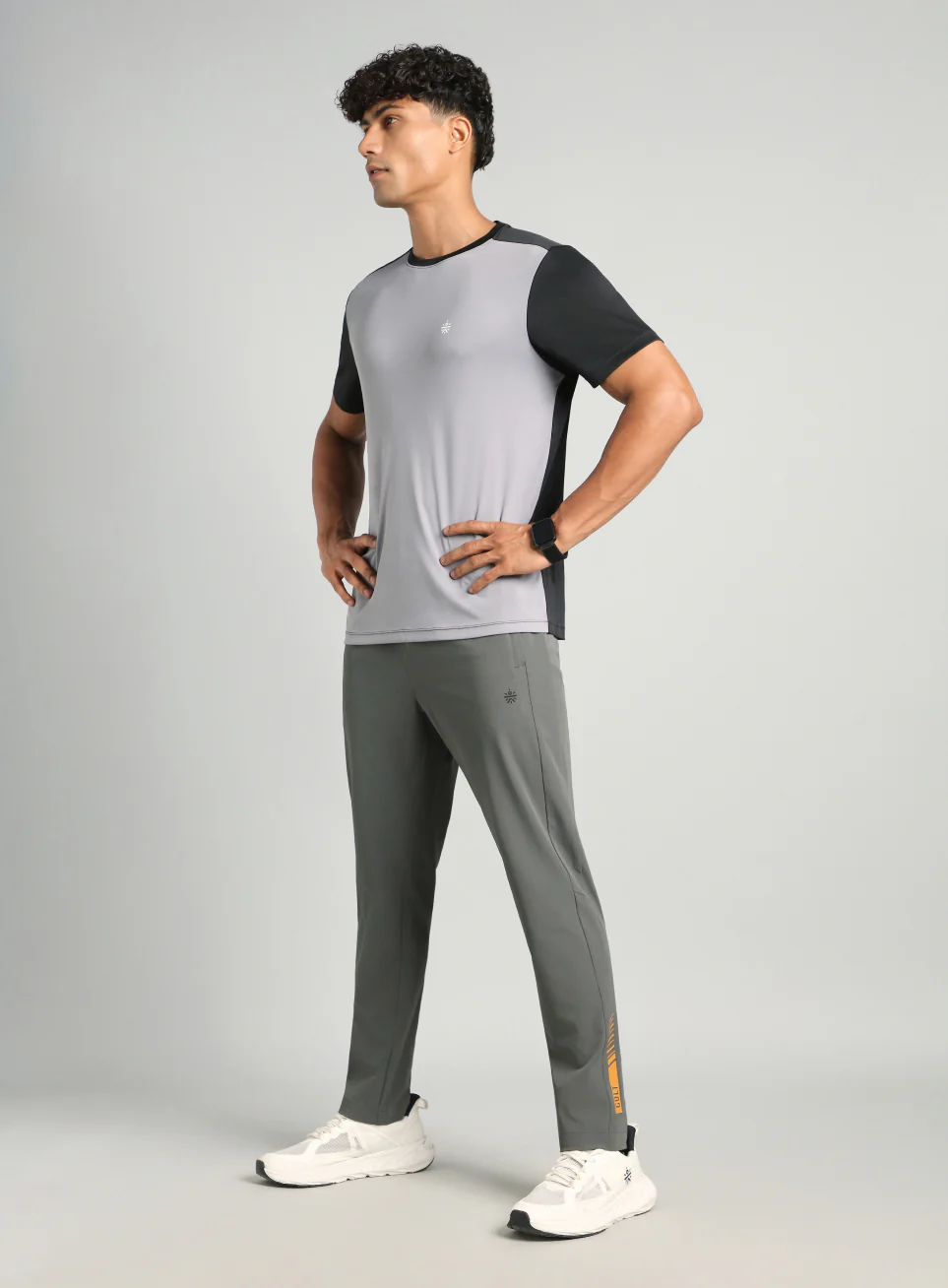 Men's Dark Grey Cult Power Up Training Trackpants - Image 2