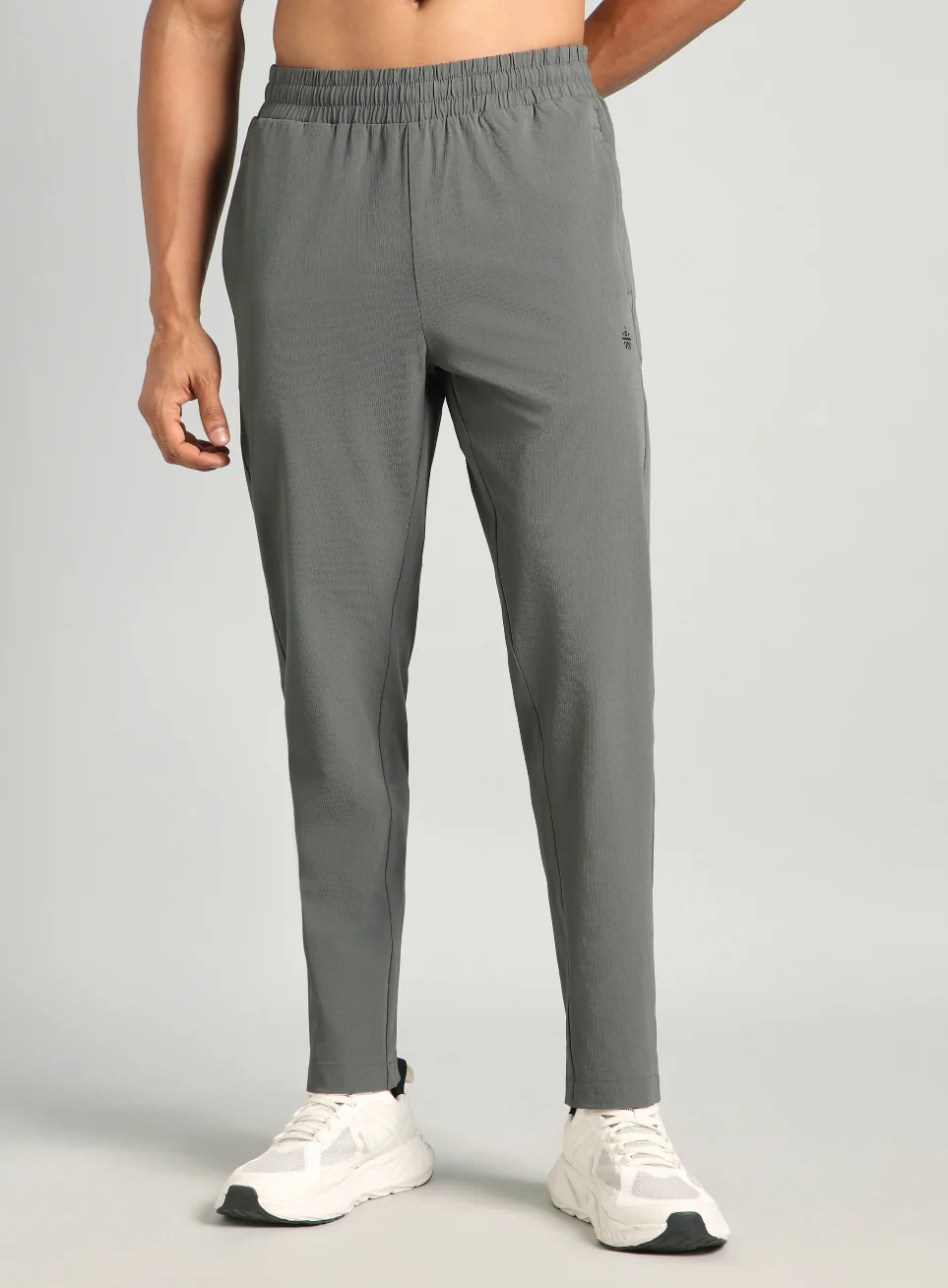 Men's Dark Grey Cult Power Up Training Trackpants - Image 4