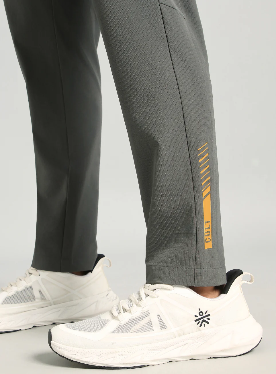 Men's Dark Grey Cult Power Up Training Trackpants - Image 8