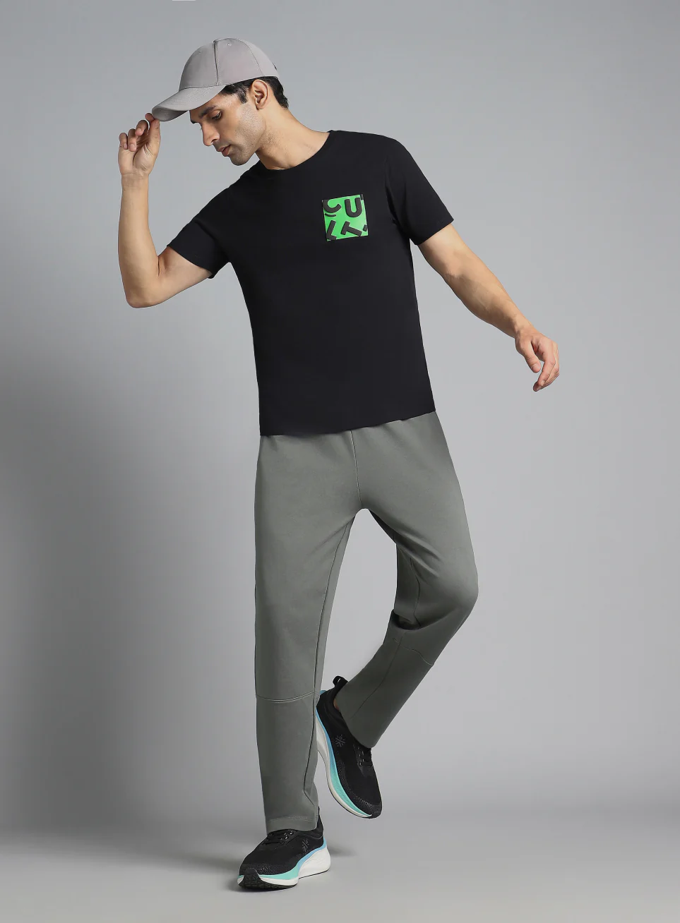 Men's Dark Grey Dance Brand Carrier Trackpants - Image 3