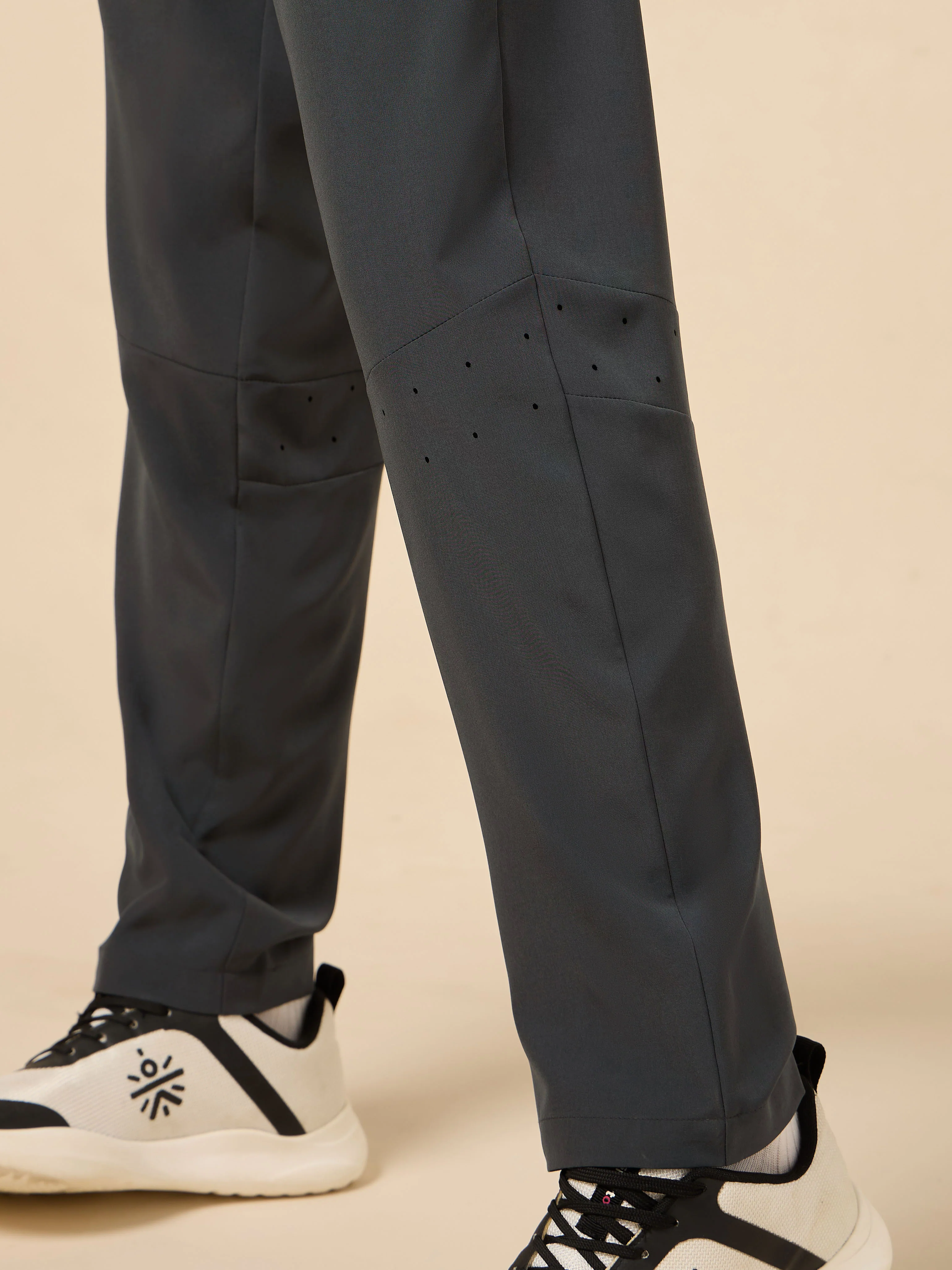 Men's Dark Grey High Flex Training Performance Pants - Image 8
