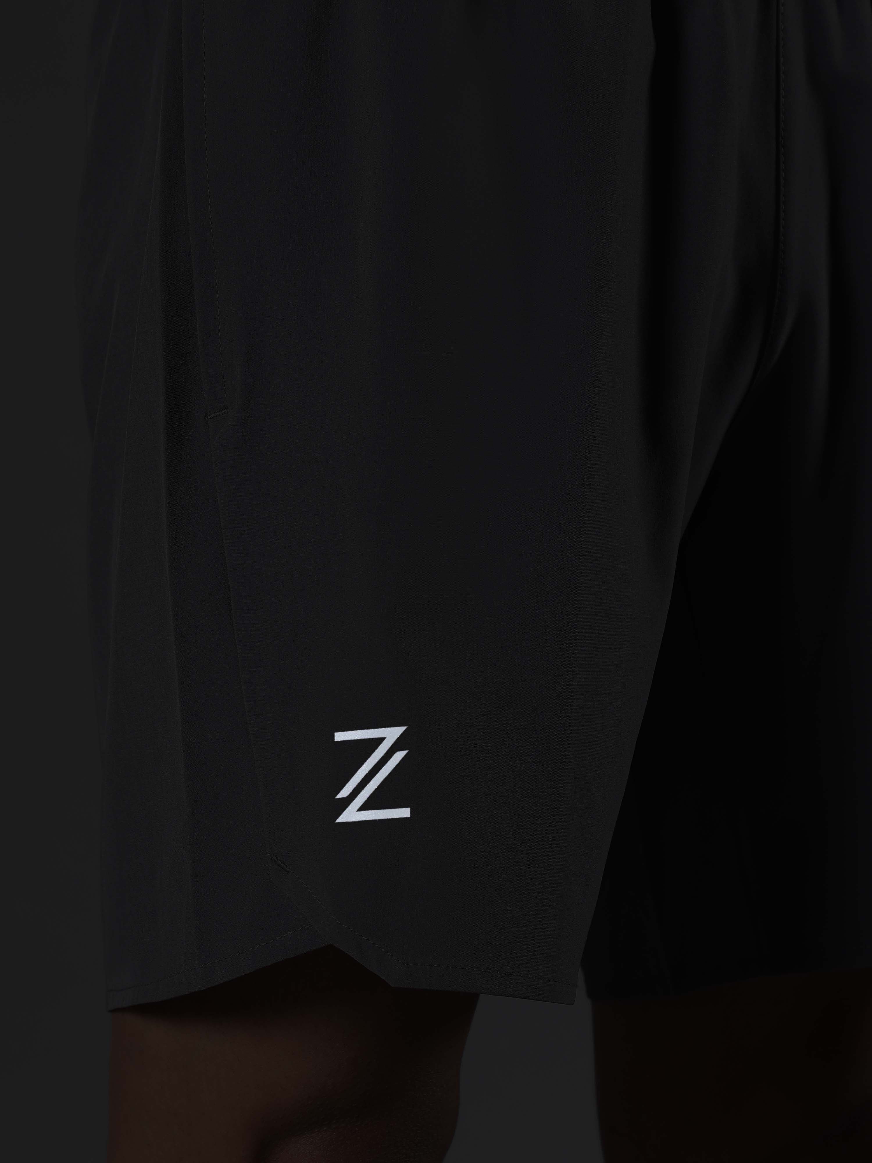 Men's Dark Grey Iconic Runner's Shorts - Image 8