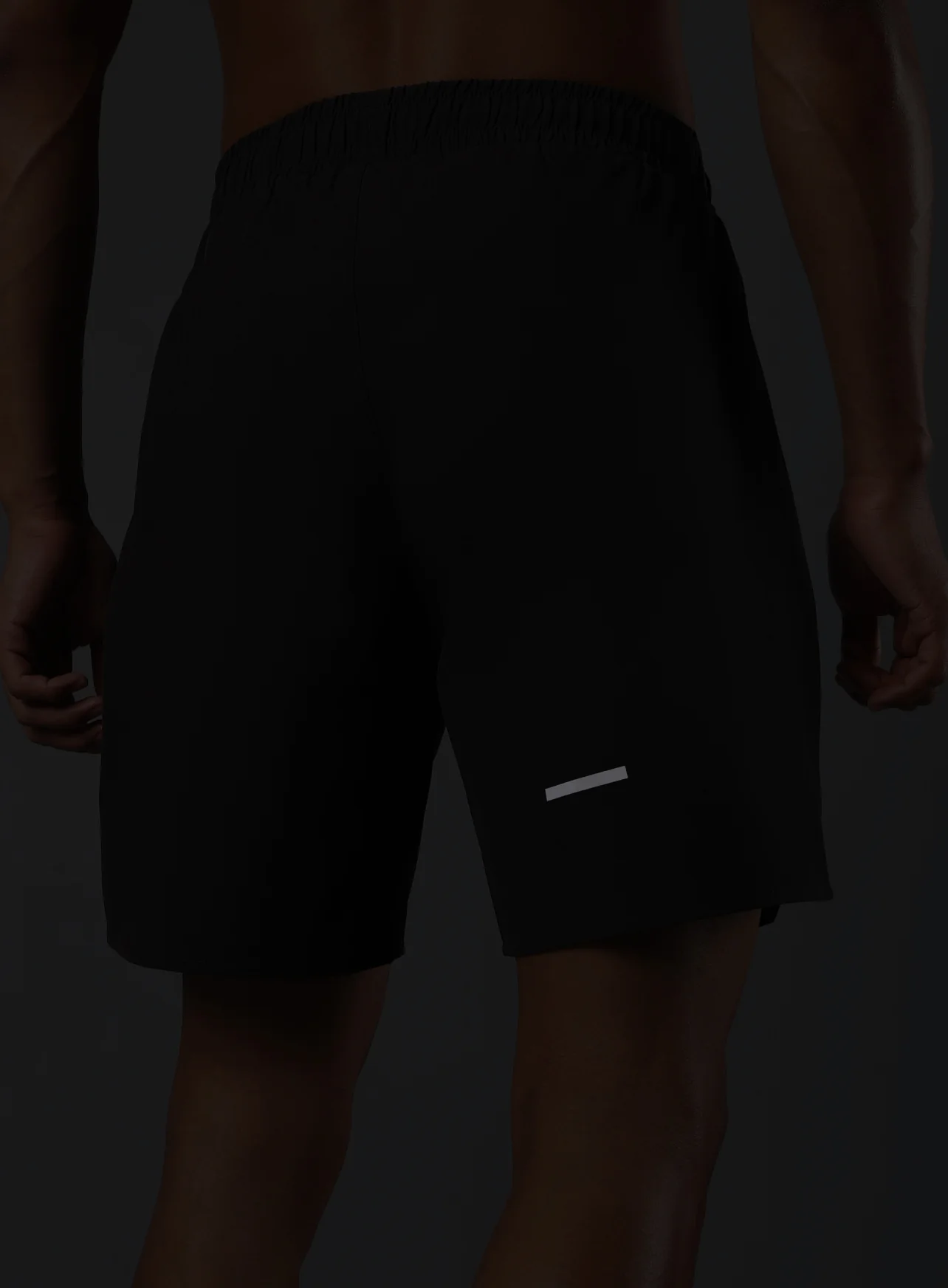 Men's Dark Grey Iconic Running Shorts - Image 9