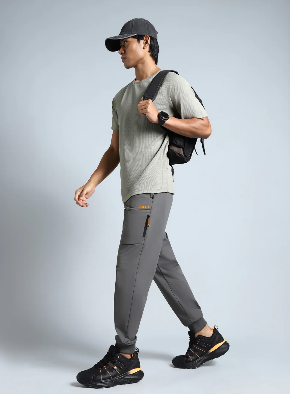 Men's Dark Grey Metro City Travel Jogger - Image 3