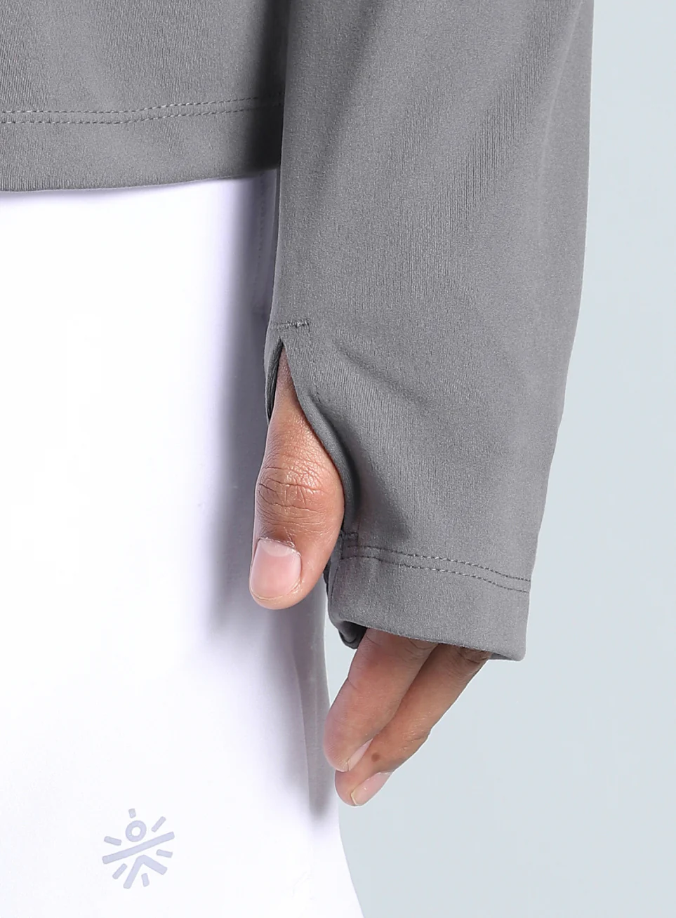 Men's Dark Grey Night Runner's Half Placket Jacket - Image 9