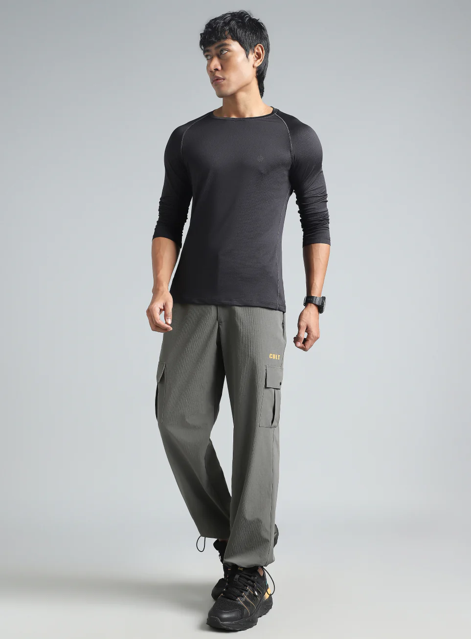 Men's Dark Grey Performance Adventure Pants - Image 3