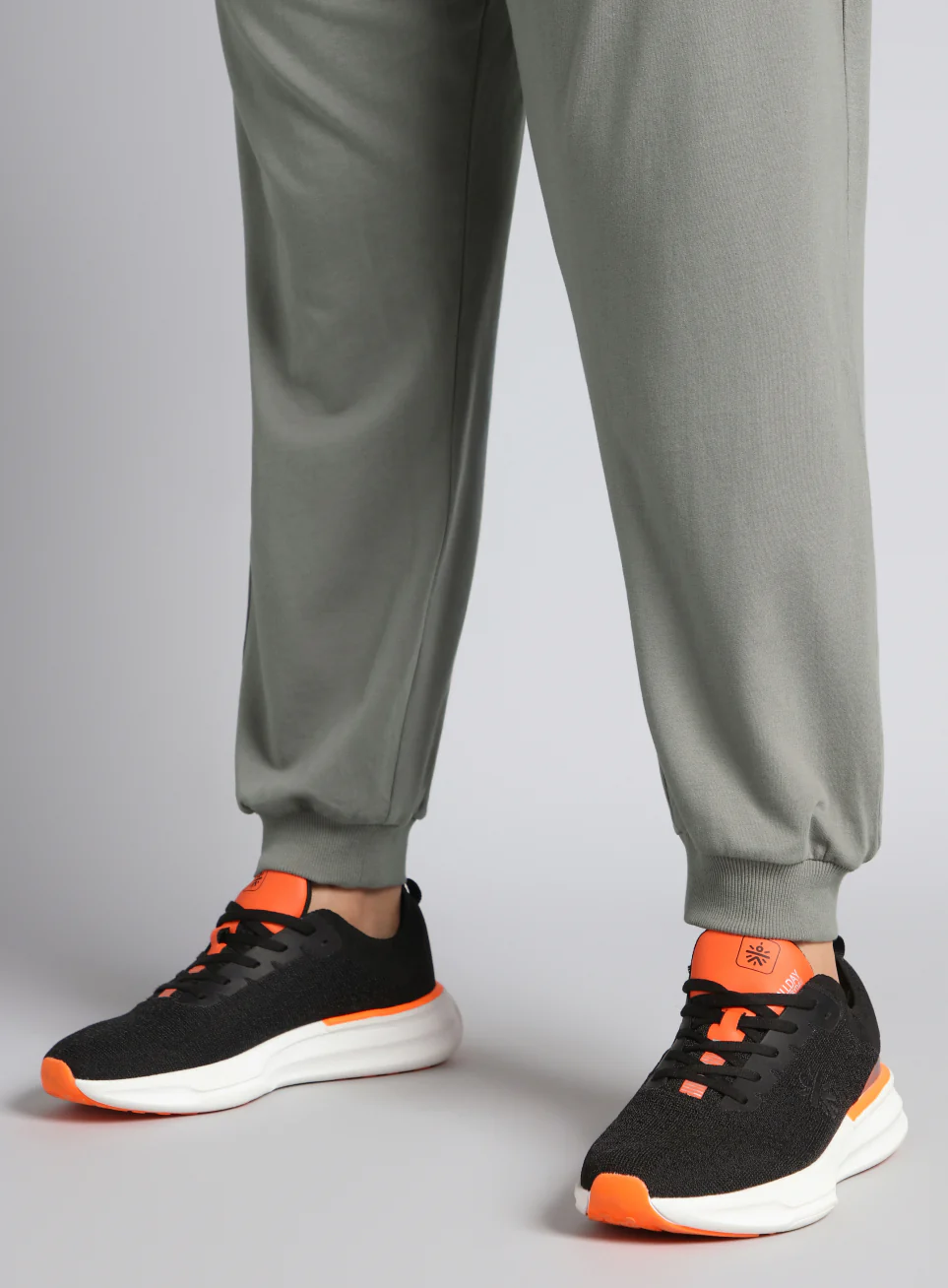 Men's Dark Grey Plus Size Training Essential Joggers - Image 8