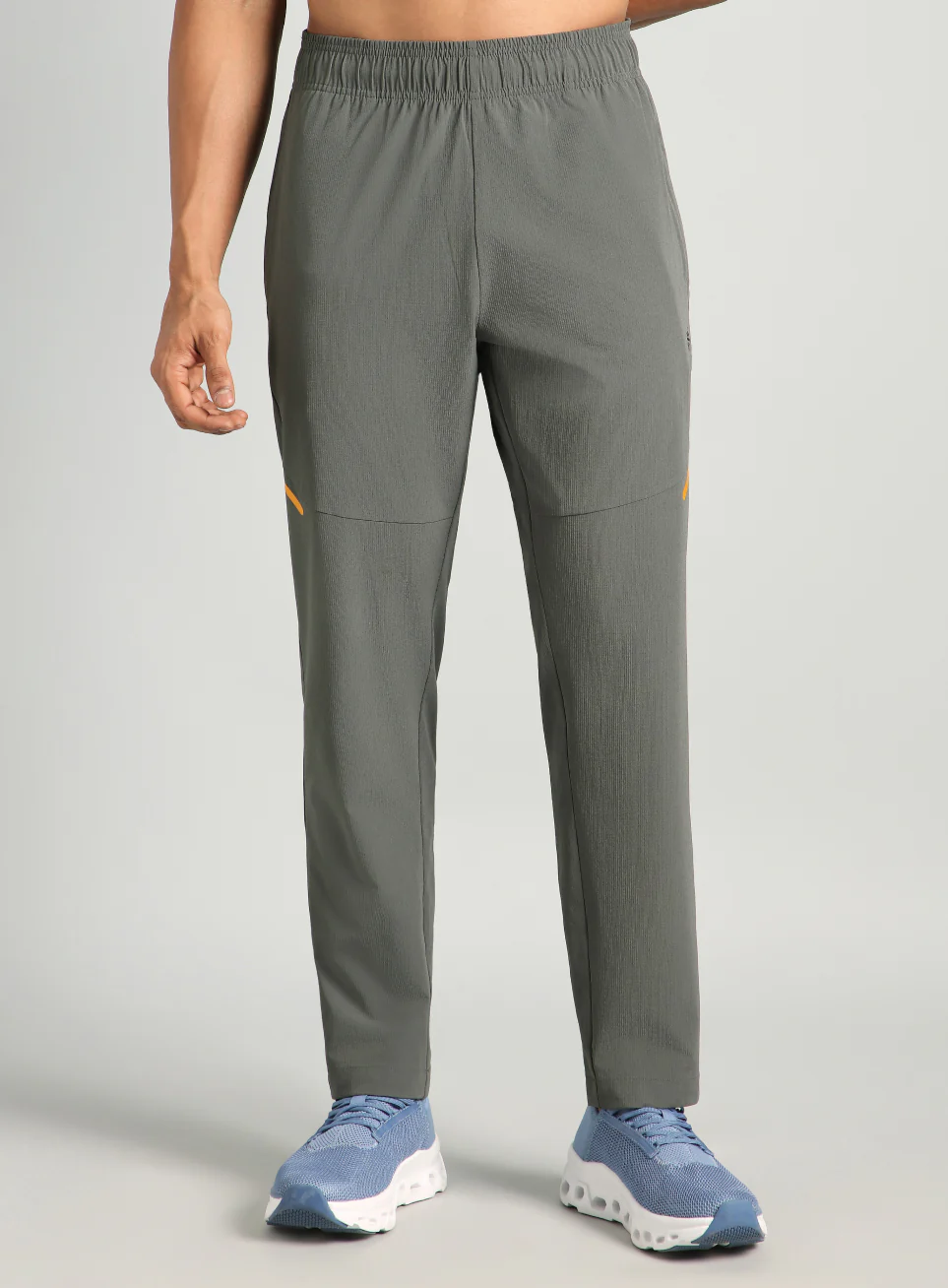 Men's Dark Grey Power Pop Training Trackpants - Image 4