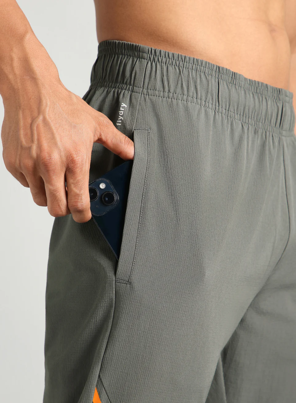 Men's Dark Grey Power Pop Training Trackpants - Image 7