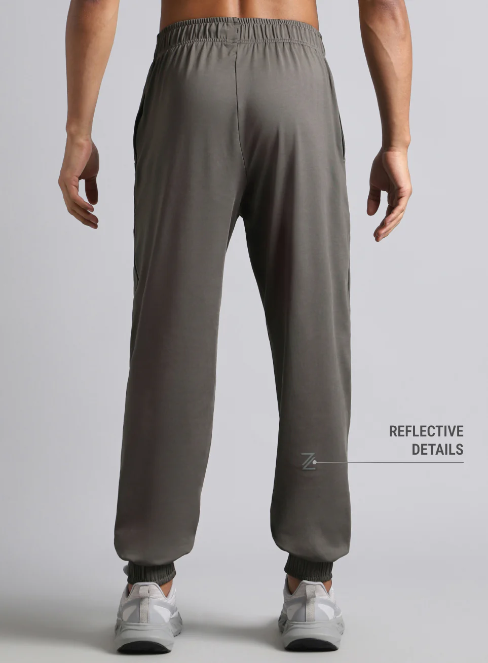 Men's Dark Grey Run Forward Joggers - Image 6