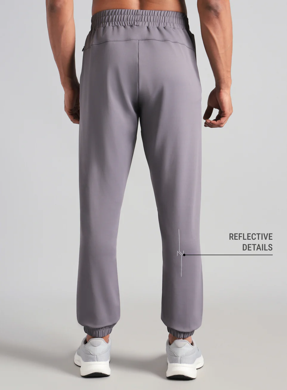 Men's Dark Grey Runner's Pro Joggers - Image 6